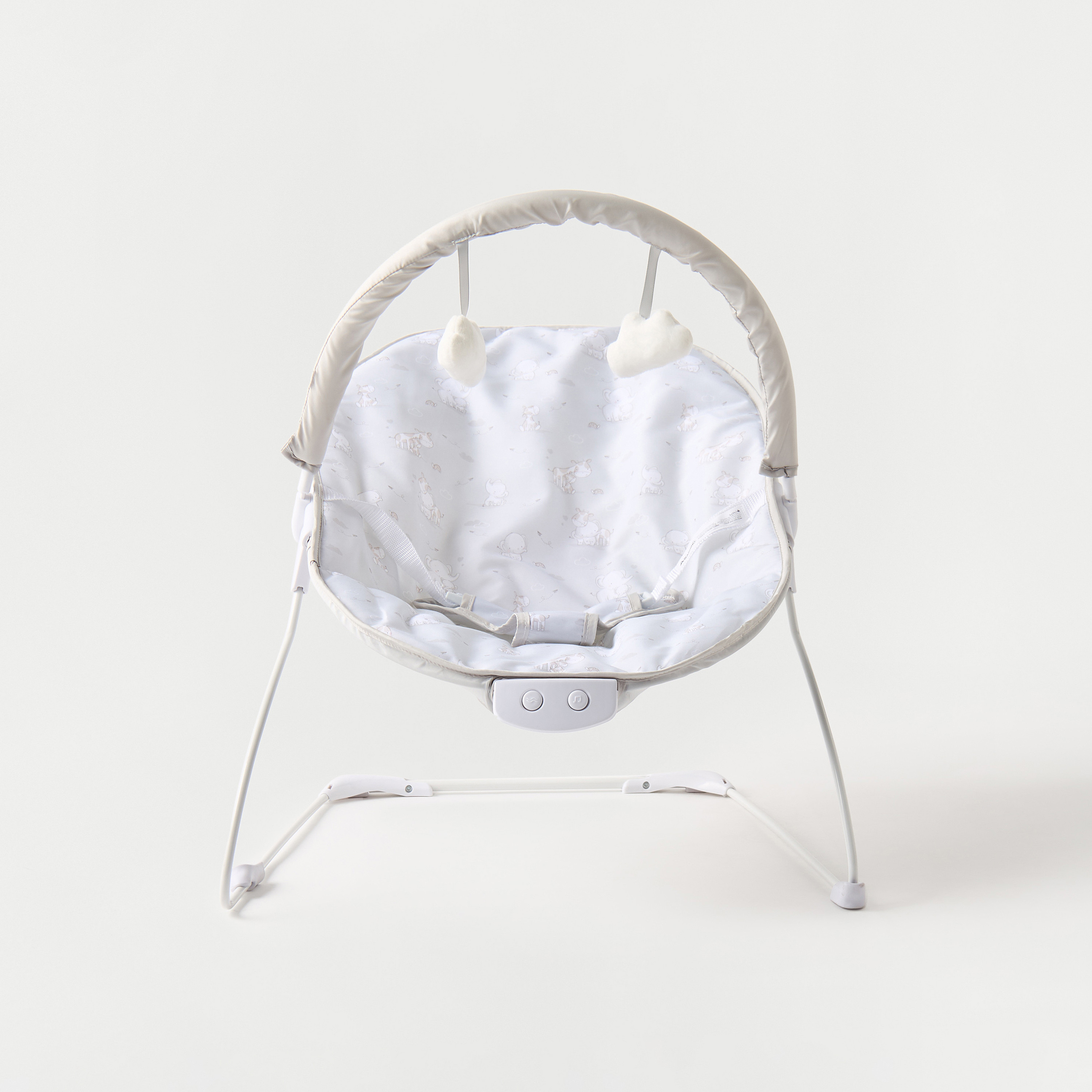 Juniors Amy Printed Bouncer with Detachable Toy Bar-baby-infantactivity-bouncers-image-2