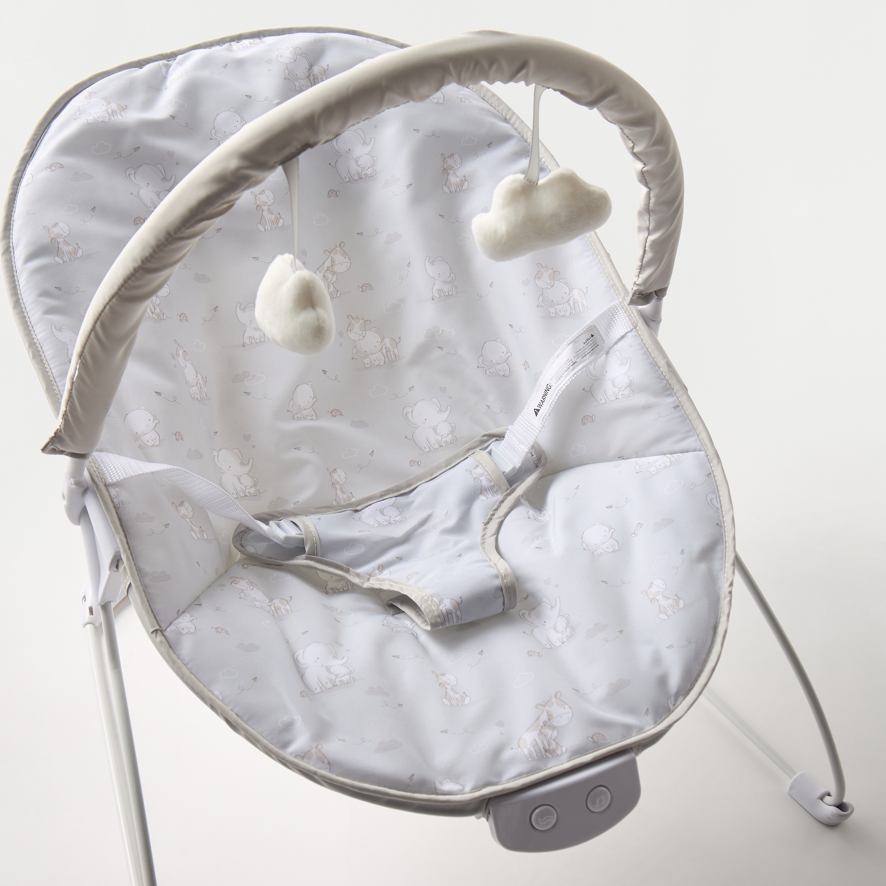 Juniors Amy Printed Bouncer with Detachable Toy Bar-baby-infantactivity-bouncers-image-5