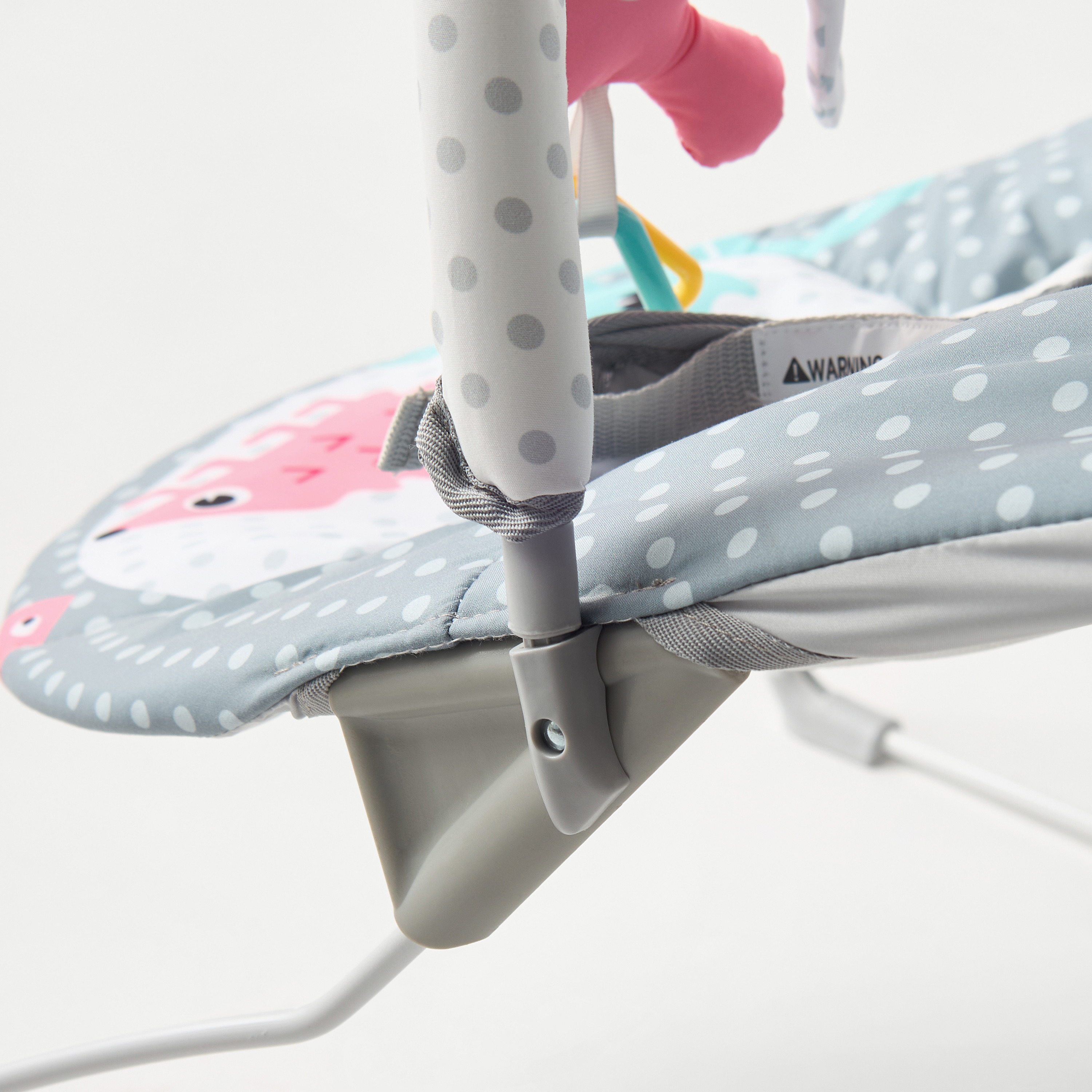 Juniors Amy Printed Bouncer with Detachable Toy Bar-baby-infantactivity-bouncers-image-6