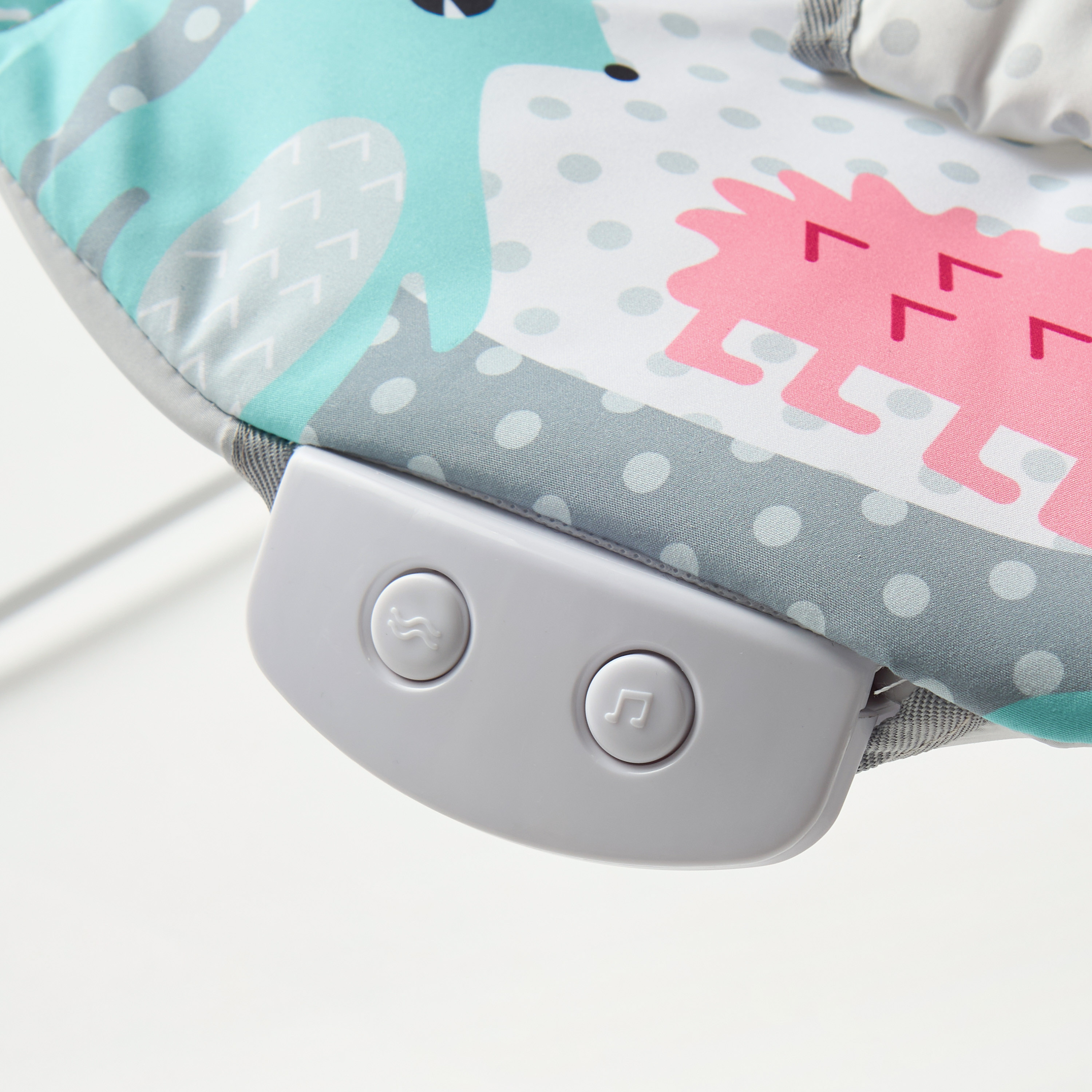 Juniors Amy Printed Bouncer with Detachable Toy Bar-baby-infantactivity-bouncers-image-9