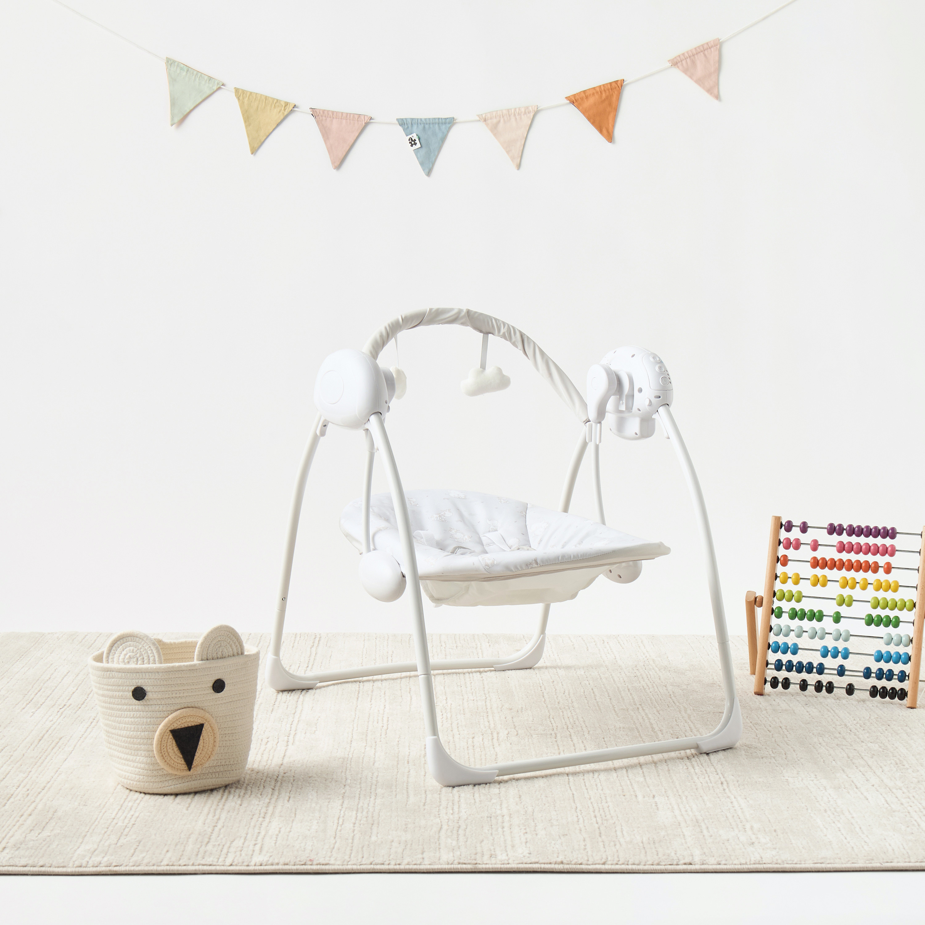 Juniors Printed Baby Swing-baby-infantactivity-swings-image-1