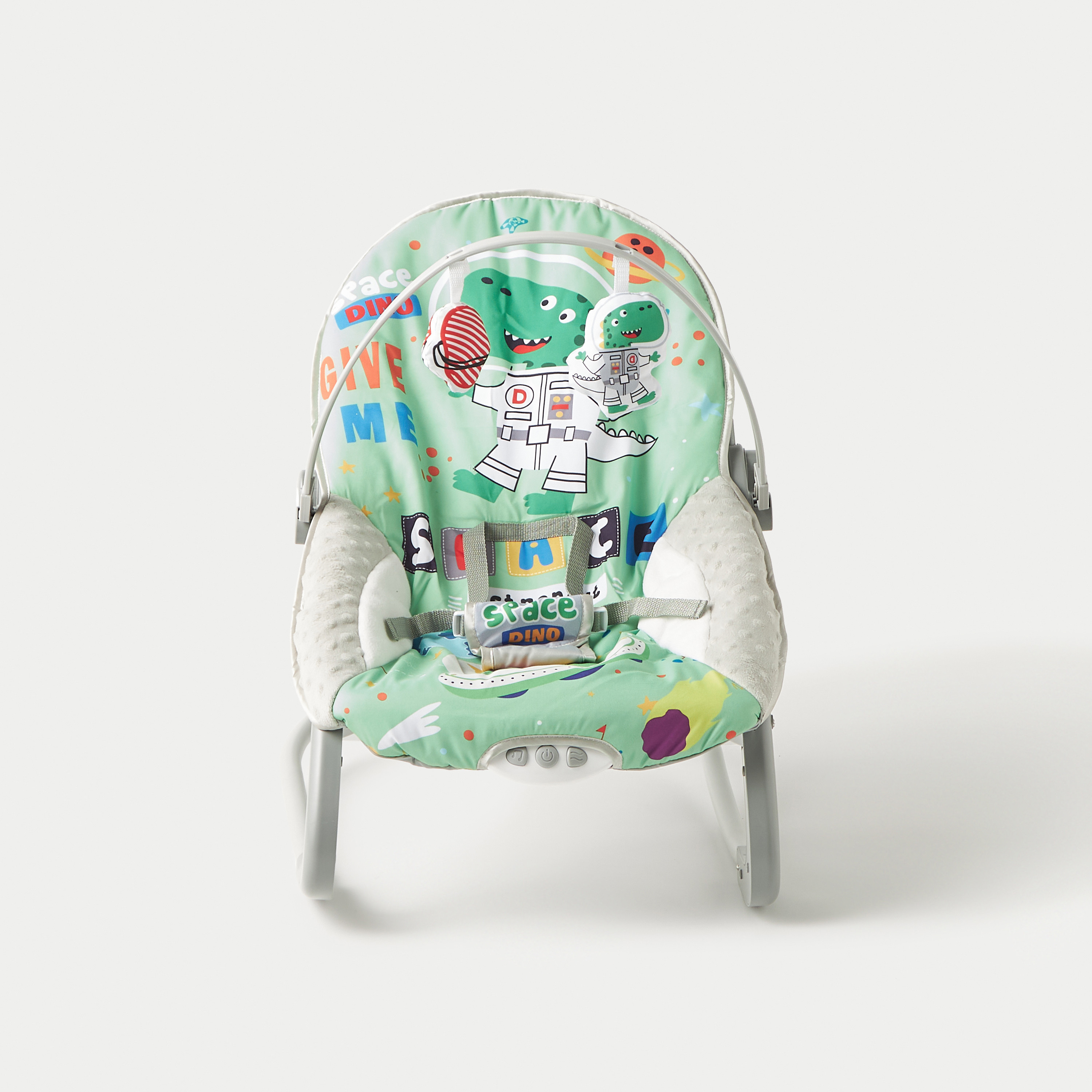 Juniors Printed Rocker with Toy Bar and Music-baby-infantactivity-rockers-image-2