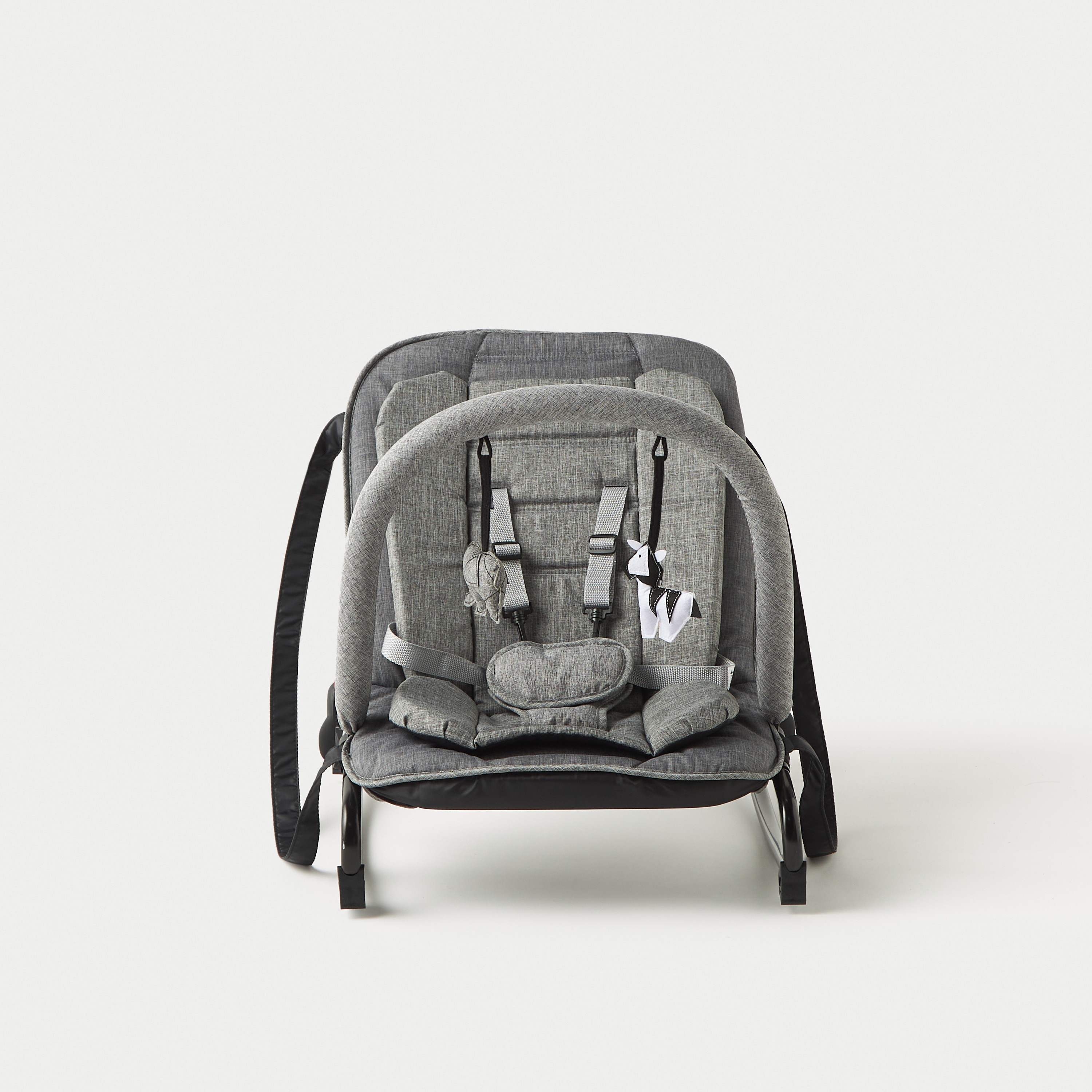 Juniors Solid Baby Rocker with Toy Bar-baby-infantactivity-rockers-image-2