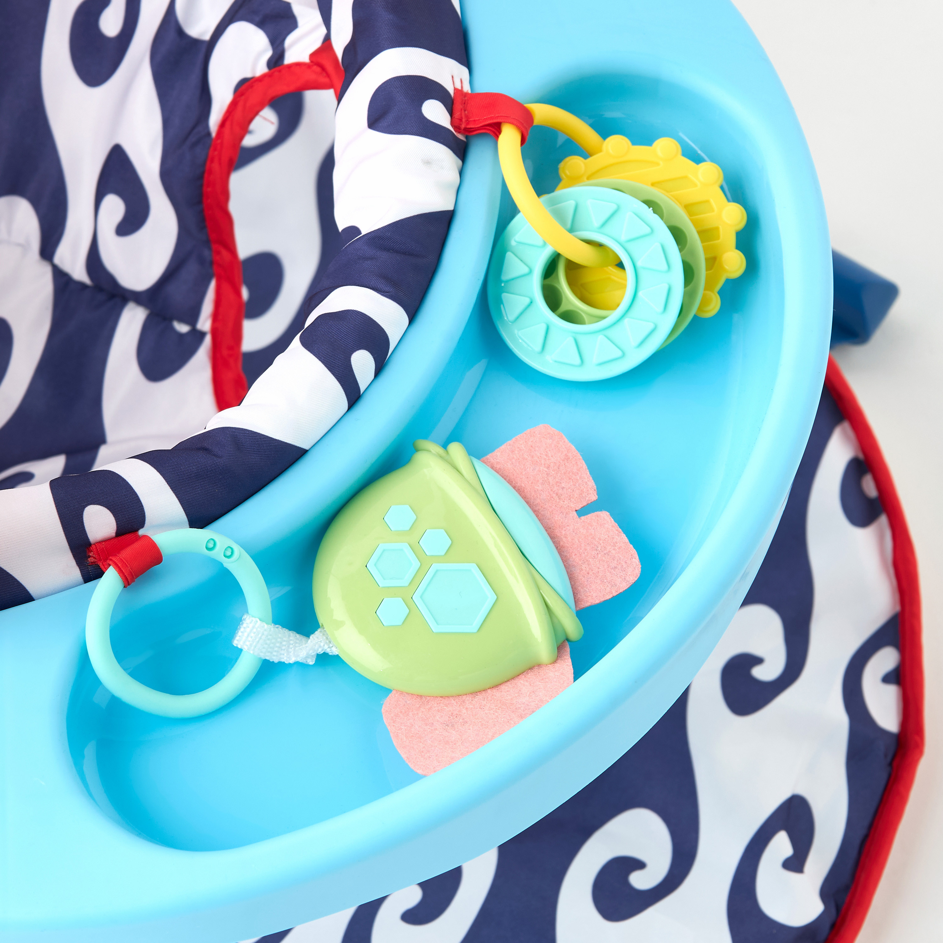 Juniors Santos Crab Detail Baby Chair with Canopy and Detachable Tray-baby-feeding-highchairsandboosters-image-6
