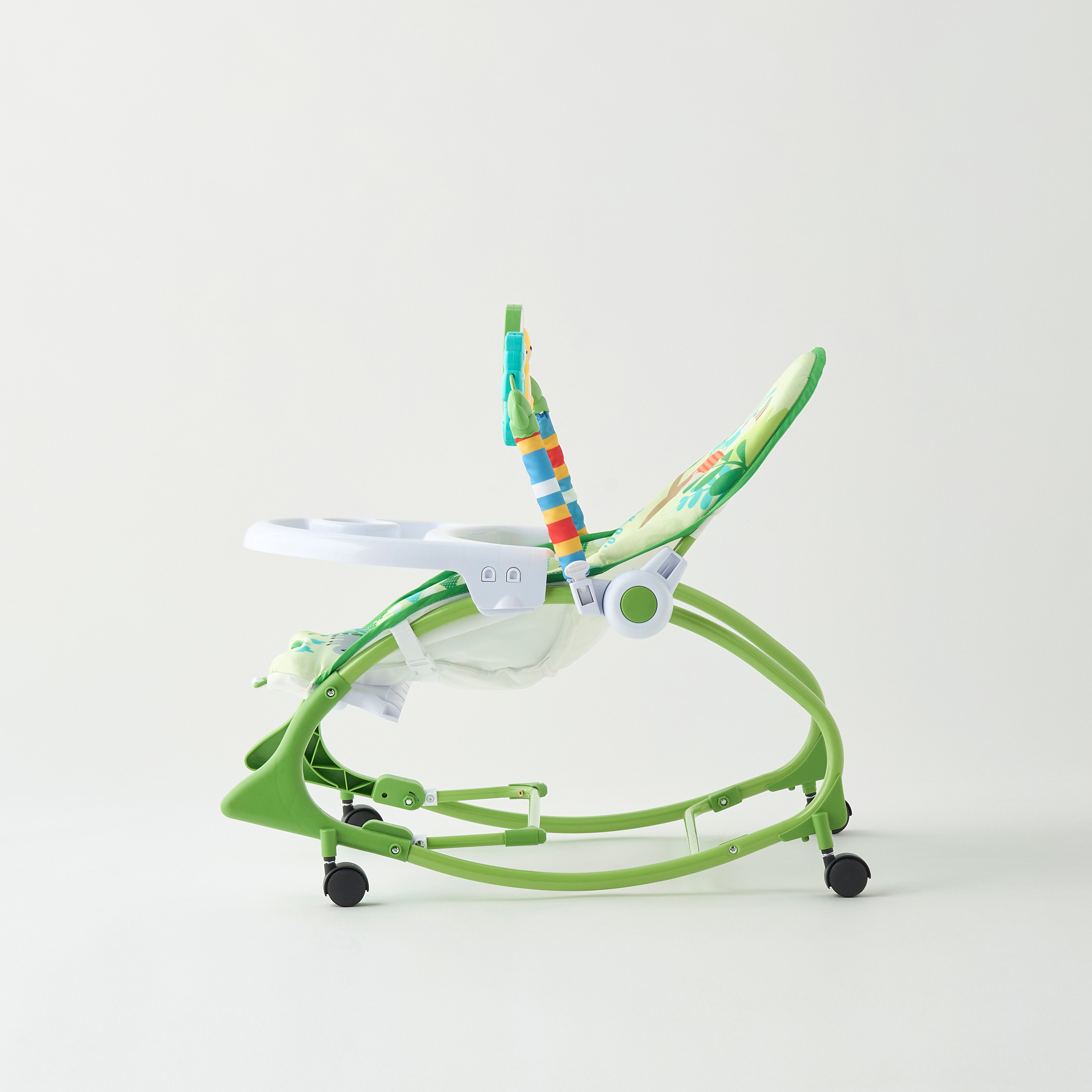 كرسي هزاز موسيقي بطبعات حيوانات من جونيورز-baby-infantactivity-rockers-image-3