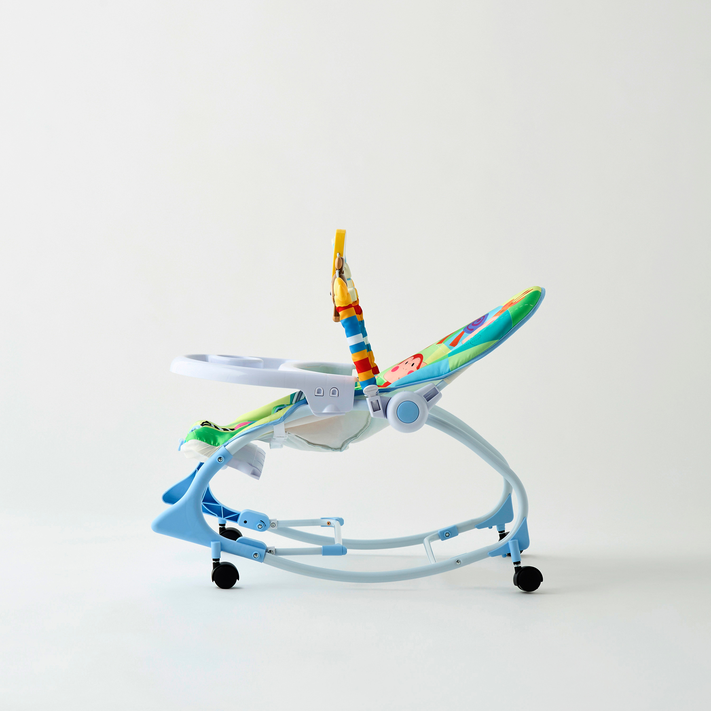كرسي هزاز موسيقي بطبعات حيوانات من جونيورز-baby-infantactivity-rockers-image-3