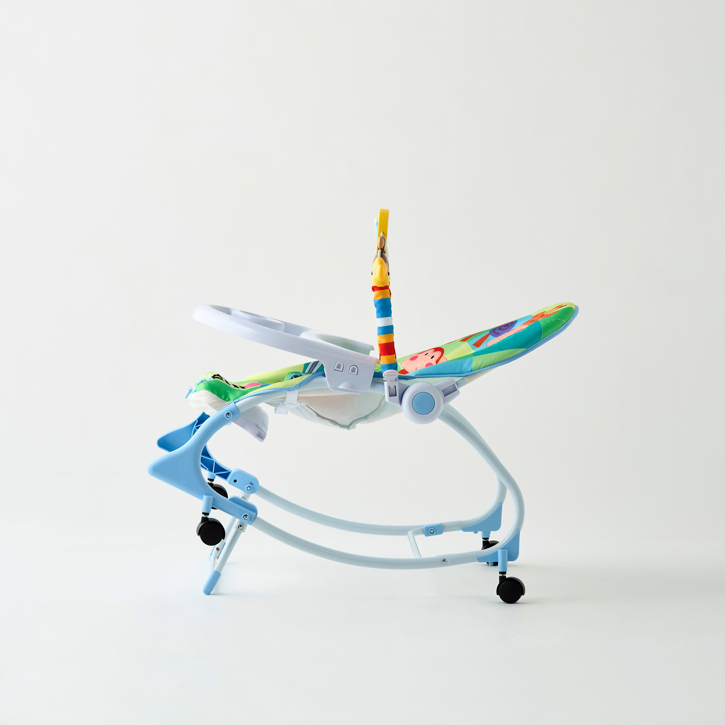 كرسي هزاز موسيقي بطبعات حيوانات من جونيورز-baby-infantactivity-rockers-image-4