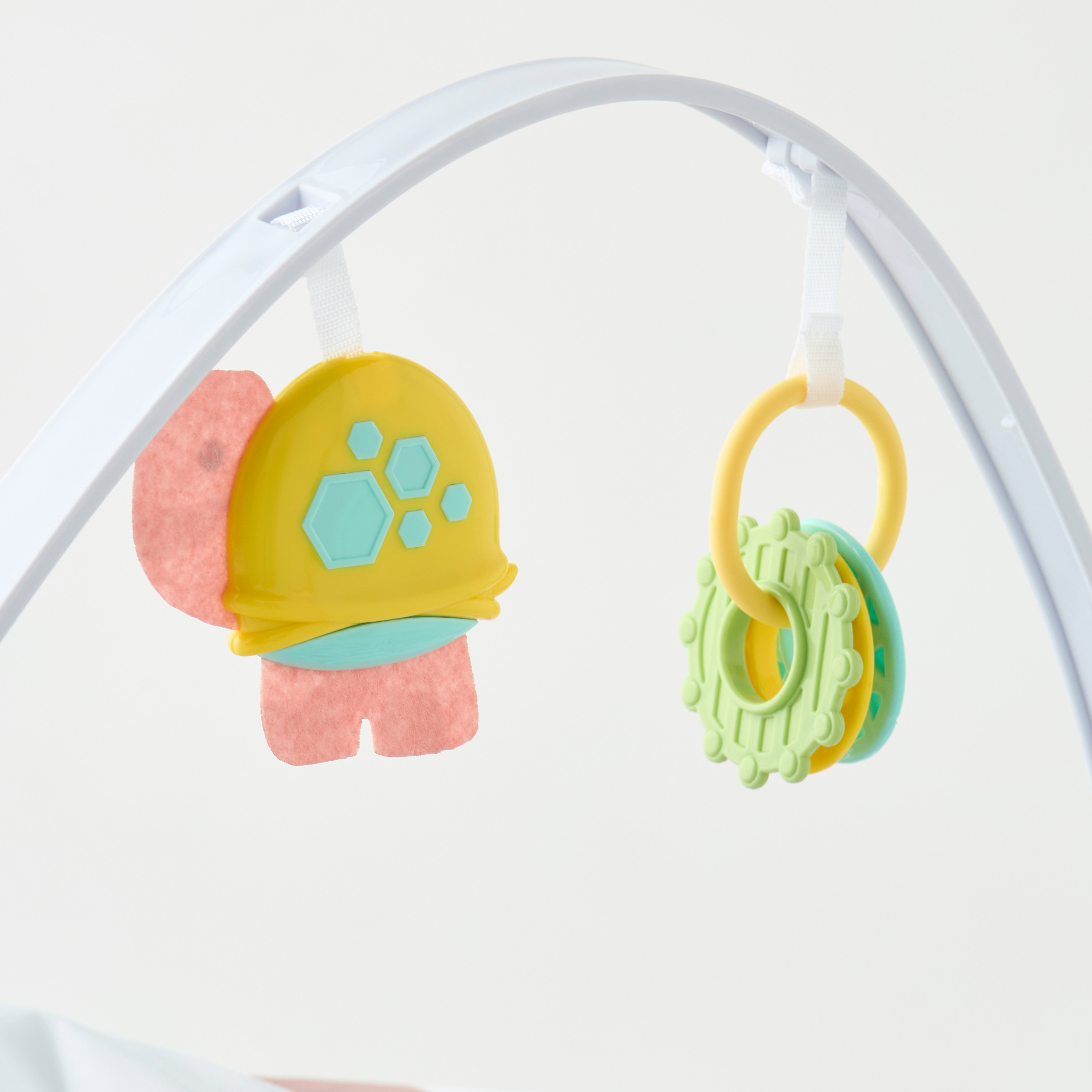 Juniors Owl Print 2-in-1 Baby Rocker with Toy Bar-baby-infantactivity-rockers-image-8