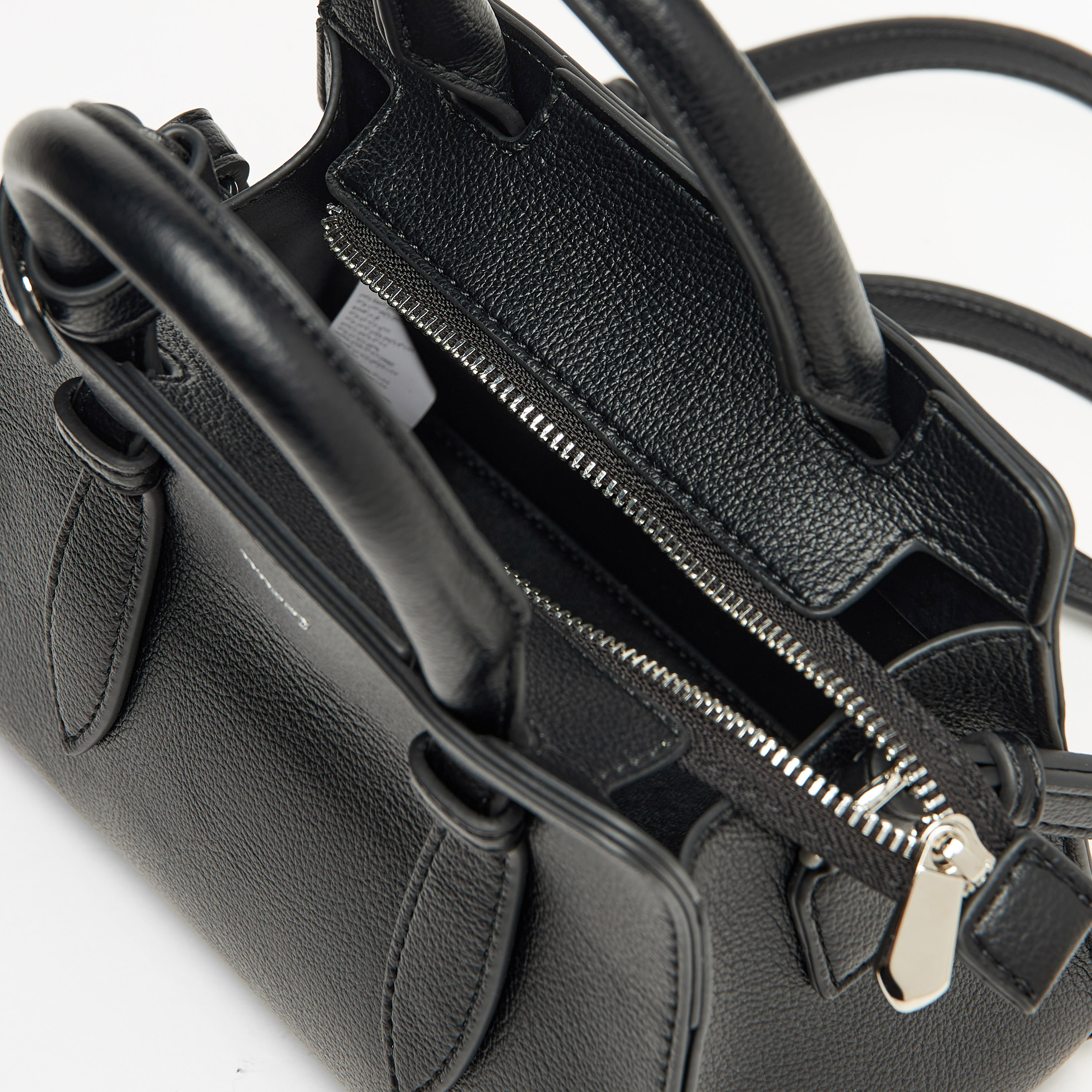 شنطة توتي سادة بسحّاب إغلاق ومقابض مزدوجة من ميسي-women-bagsandwallets-handbags-image-4