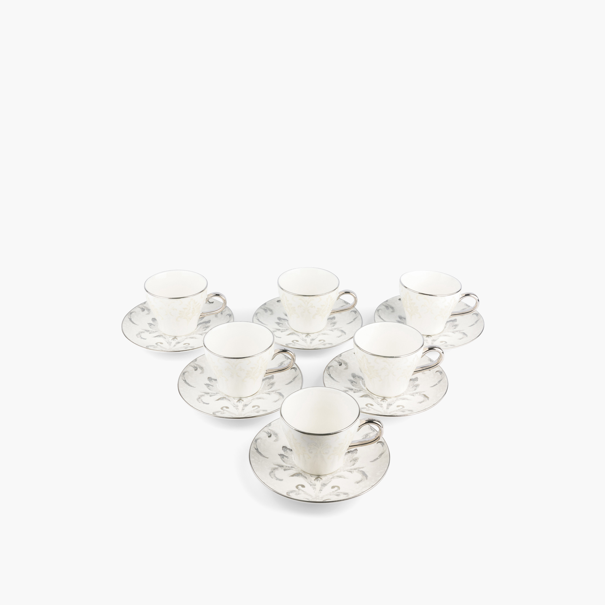 Otantik Harir Printed 12-Piece Porcelain Tea and Saucer Set-household-dining-teaandcoffee-teaandcoffeesets-image-1