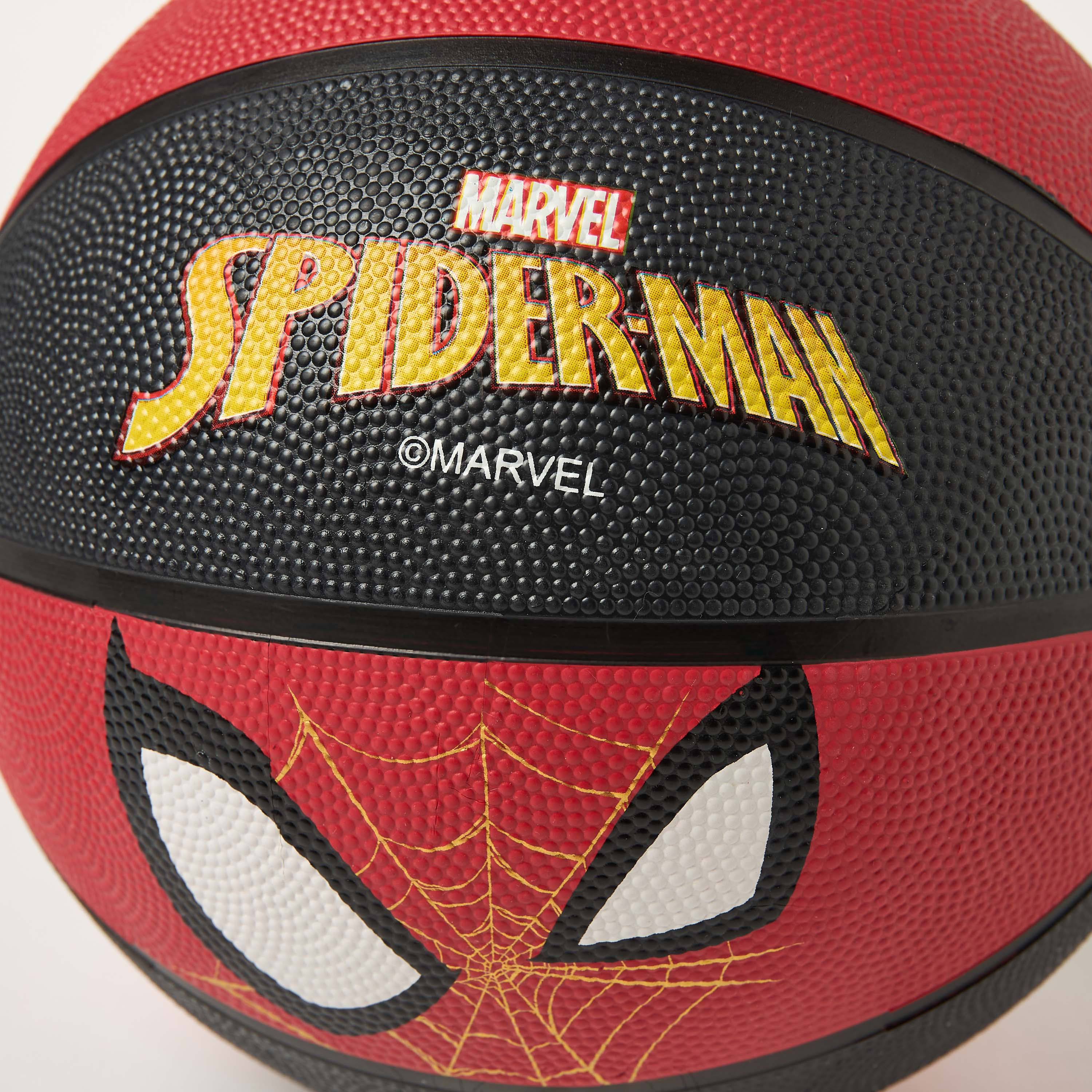 Disney Spider-Man Rubber Pumpkin Basketball - 18 cms-toys-outdoor-sports-image-3
