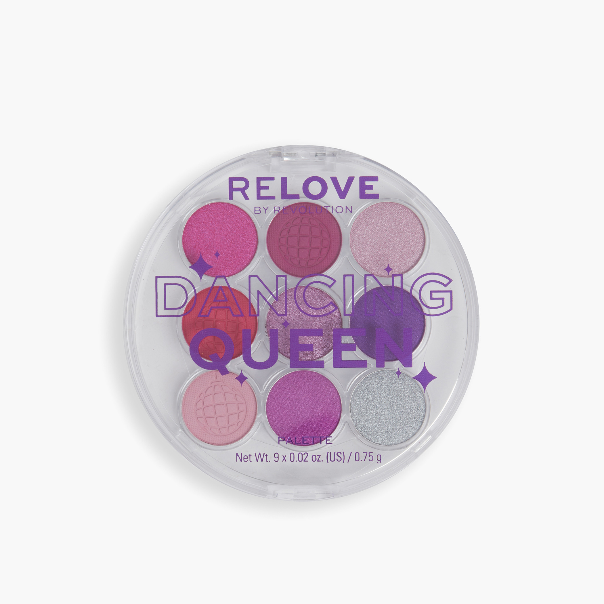 Revolution Relove Dancing Queen Eyeshadow Palette - 0.75 gms-beautyandpersonalcare-makeup-eyes-eyeshadows-image-1