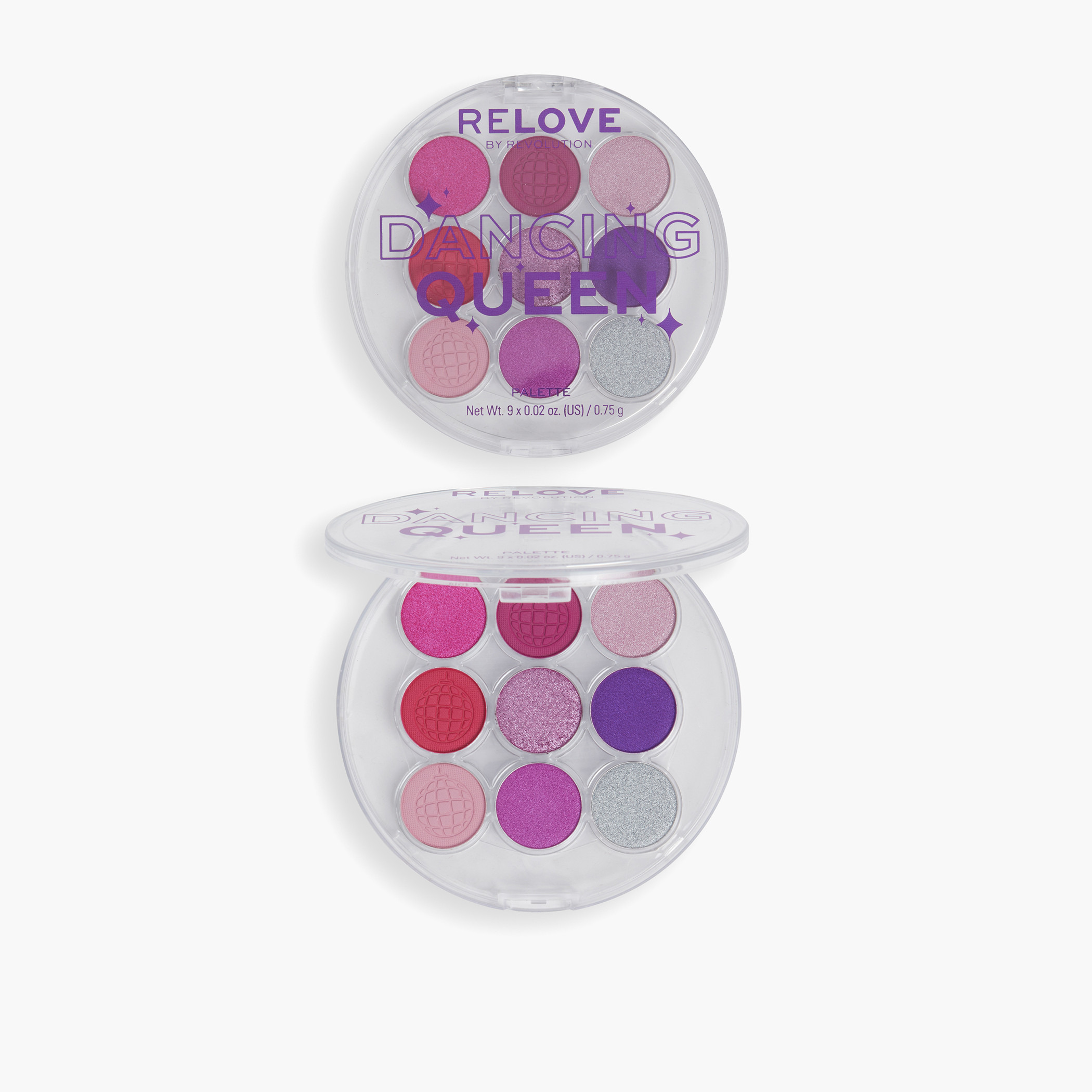 Revolution Relove Dancing Queen Eyeshadow Palette - 0.75 gms-beautyandpersonalcare-makeup-eyes-eyeshadows-image-2