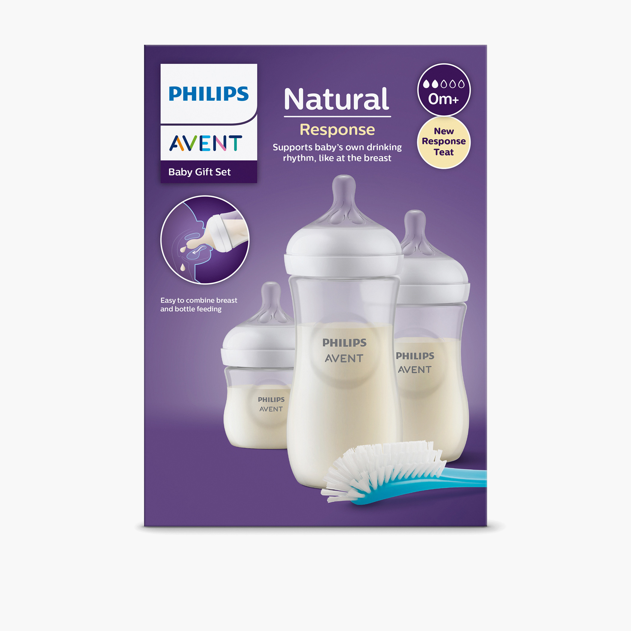 Philips Avent Natural Response 3-Piece Feeding Bottle Gift Set-baby-feeding-feedingbottles-bottlesandteats-image-3