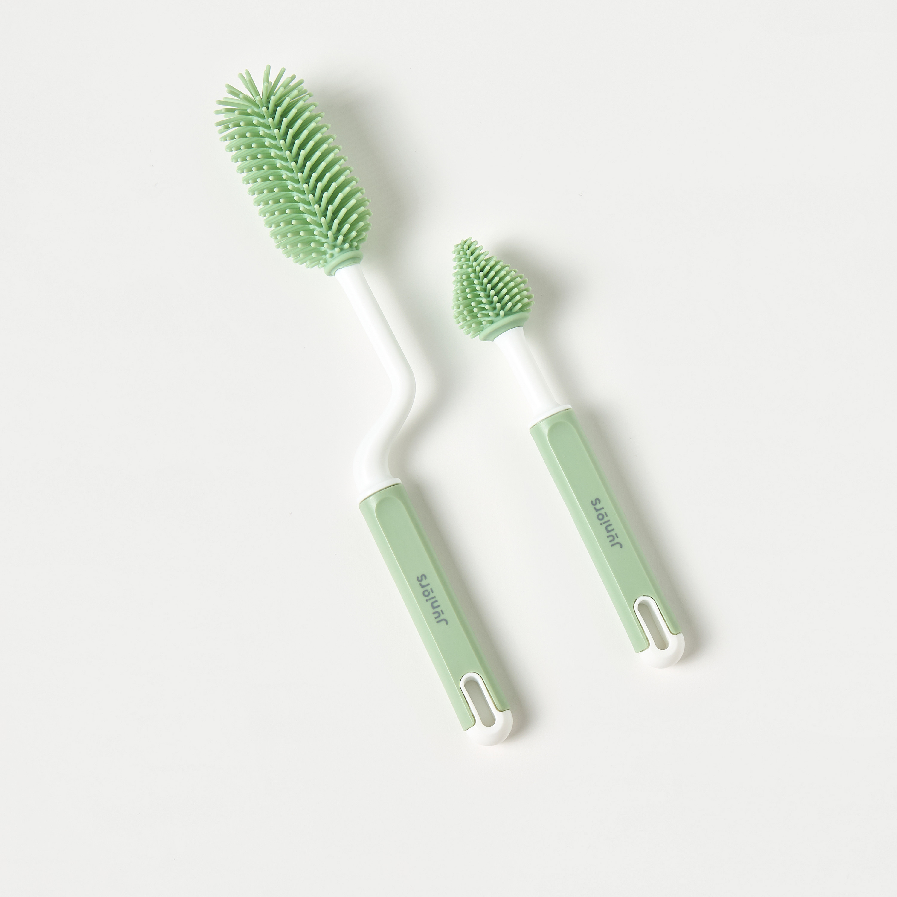Juniors Silicone Bottle and Nipple Brush Set-baby-feeding-accessories-image-1