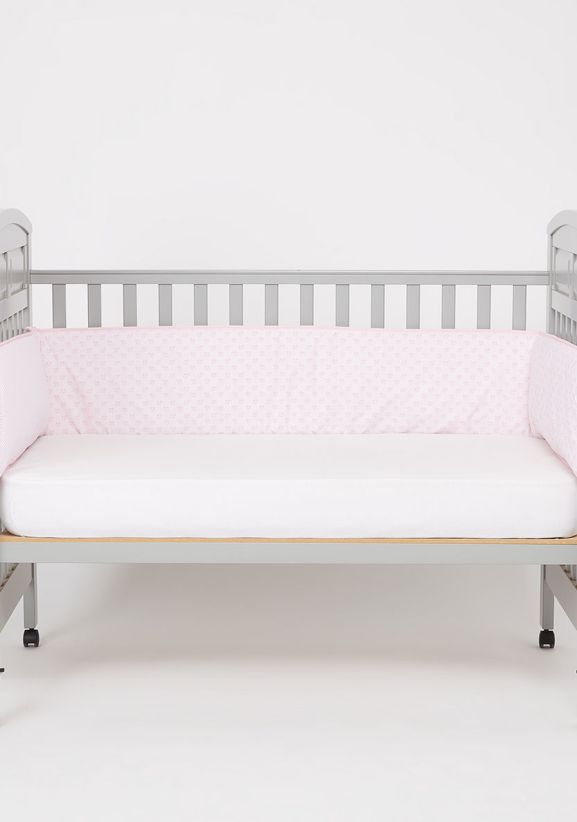 Cambrass Printed 2-Piece Cot Bumper-Baby Bedding-image-0