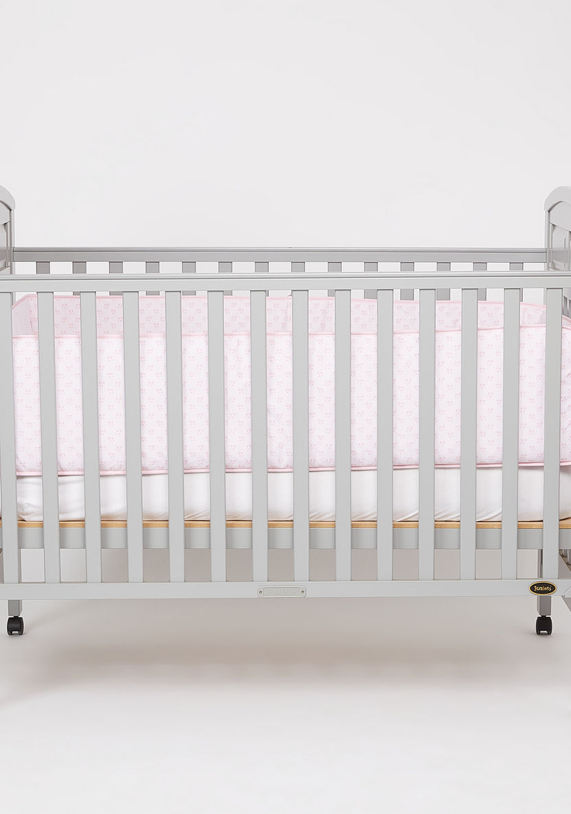 Cambrass Printed 2-Piece Cot Bumper-Baby Bedding-image-1