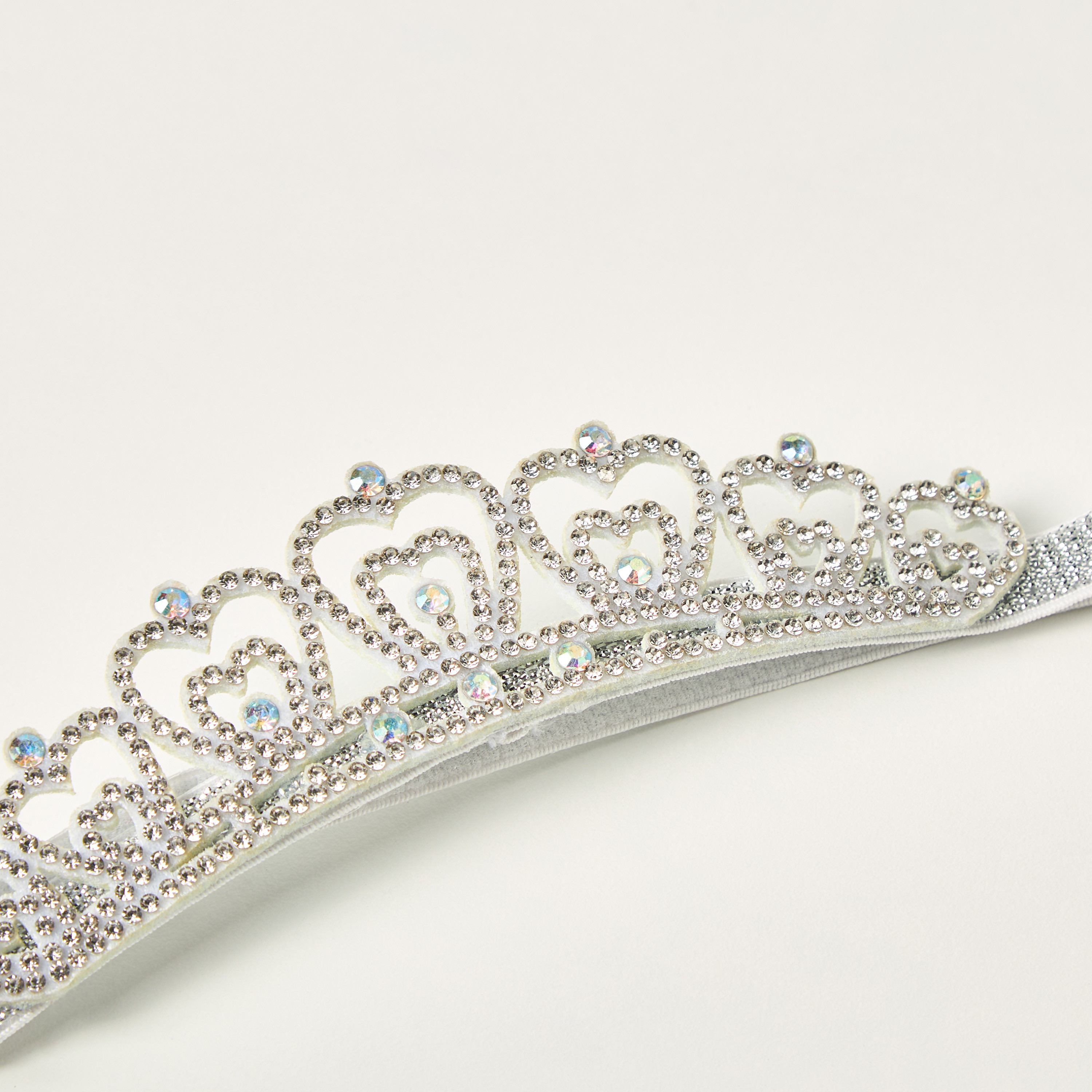 شريطة رأس مطاطية مزيّنة بتاج تشارمز-girls-accessories-hairaccessories-image-3