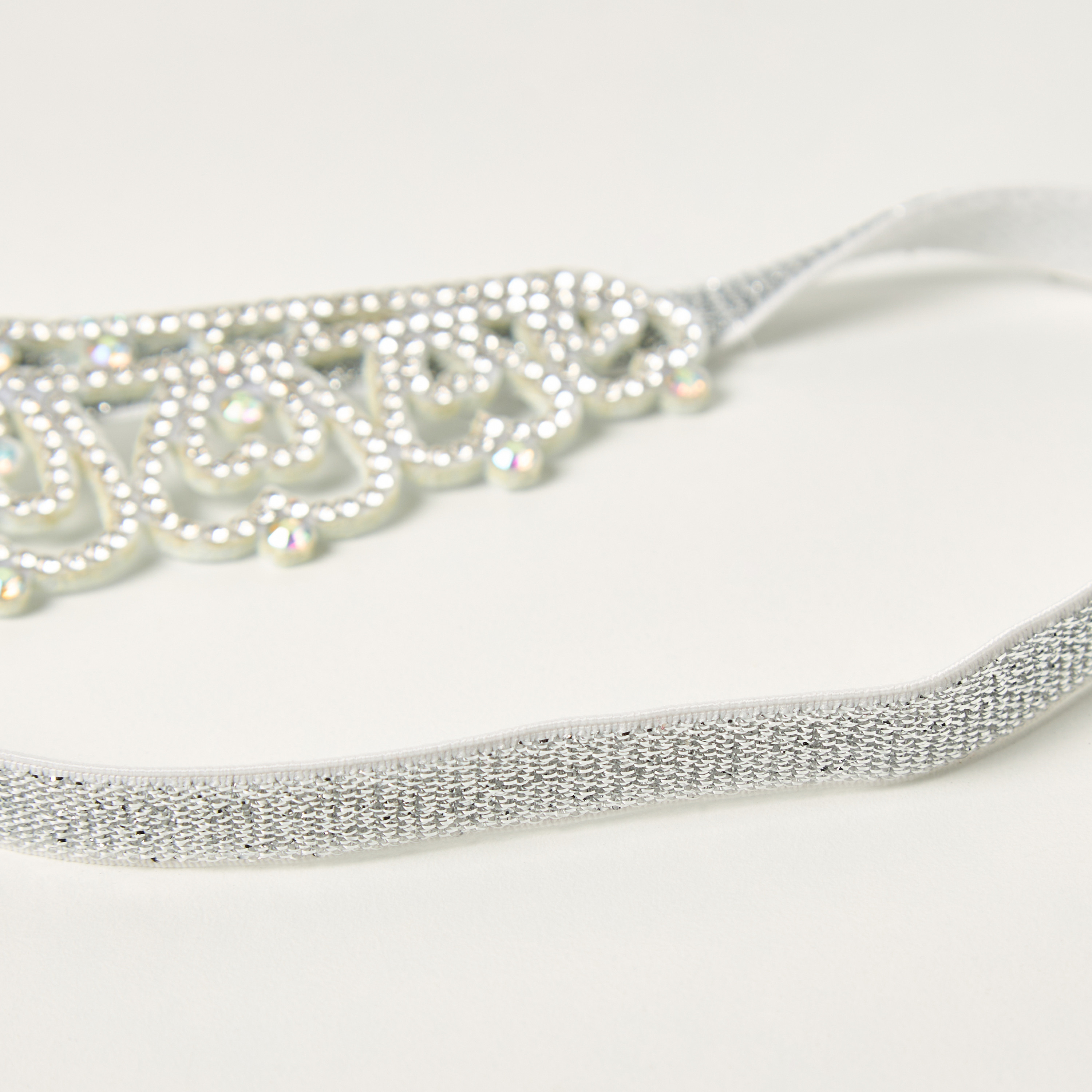 شريطة رأس مطاطية مزيّنة بتاج تشارمز-girls-accessories-hairaccessories-image-4