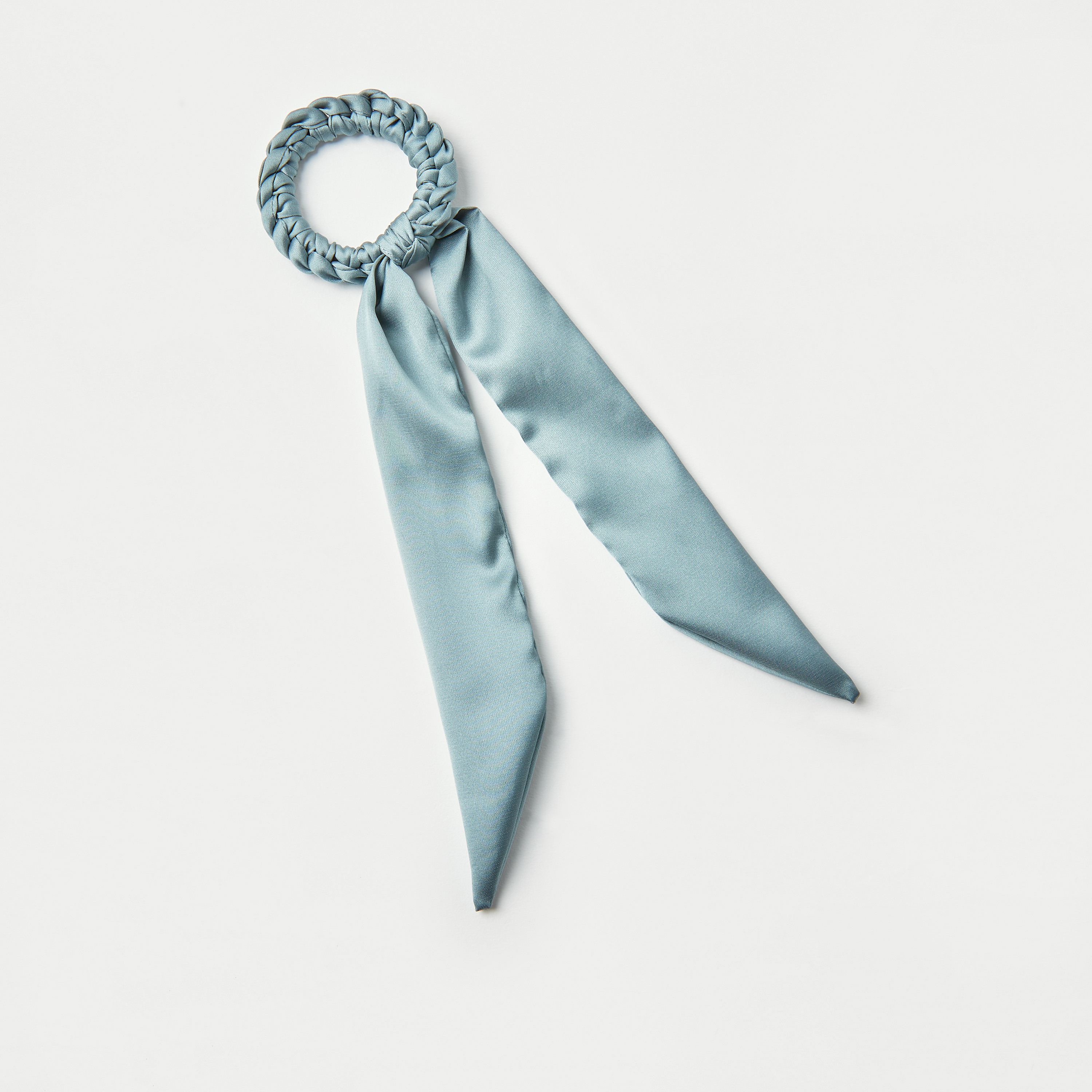 Charmz Braided Scrunchie with Bow Detail-baby-girls-accessories-hairaccessories-image-1