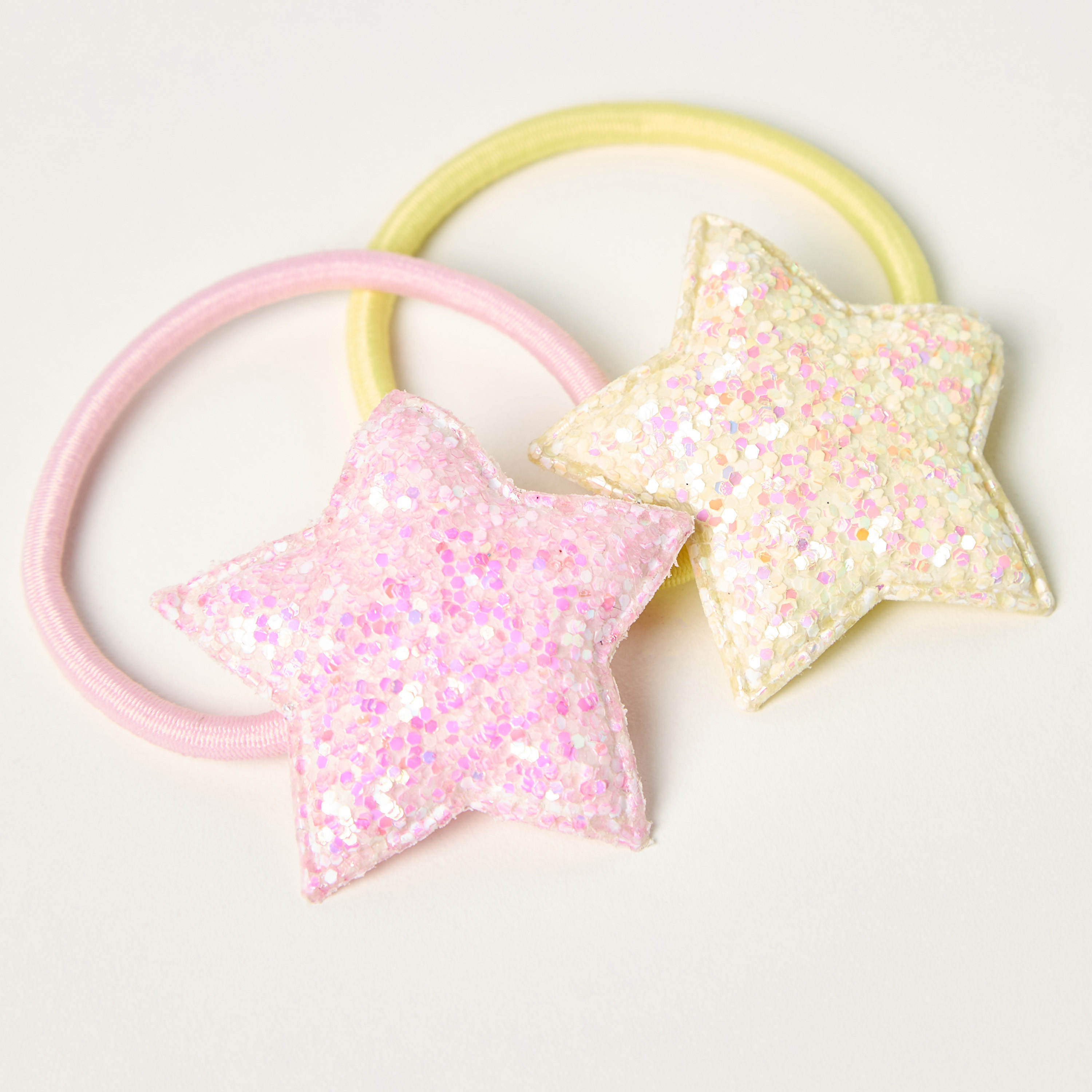 Charmz Star Applique Hair Tie - Set of 2-baby-girls-accessories-hairaccessories-image-3