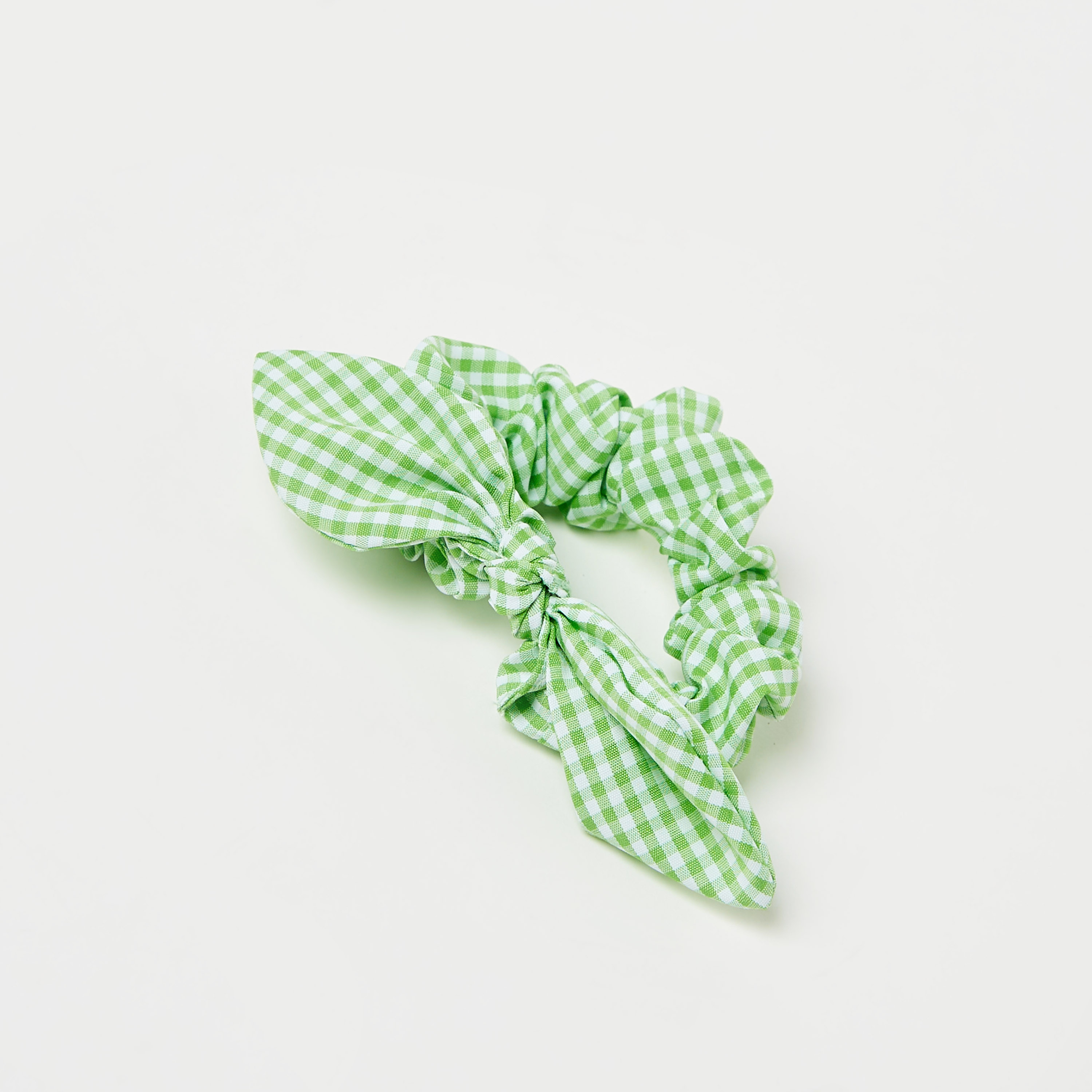 Charmz Checked Scrunchie with Bow Detail - Set of 2-baby-girls-accessories-hairaccessories-image-4
