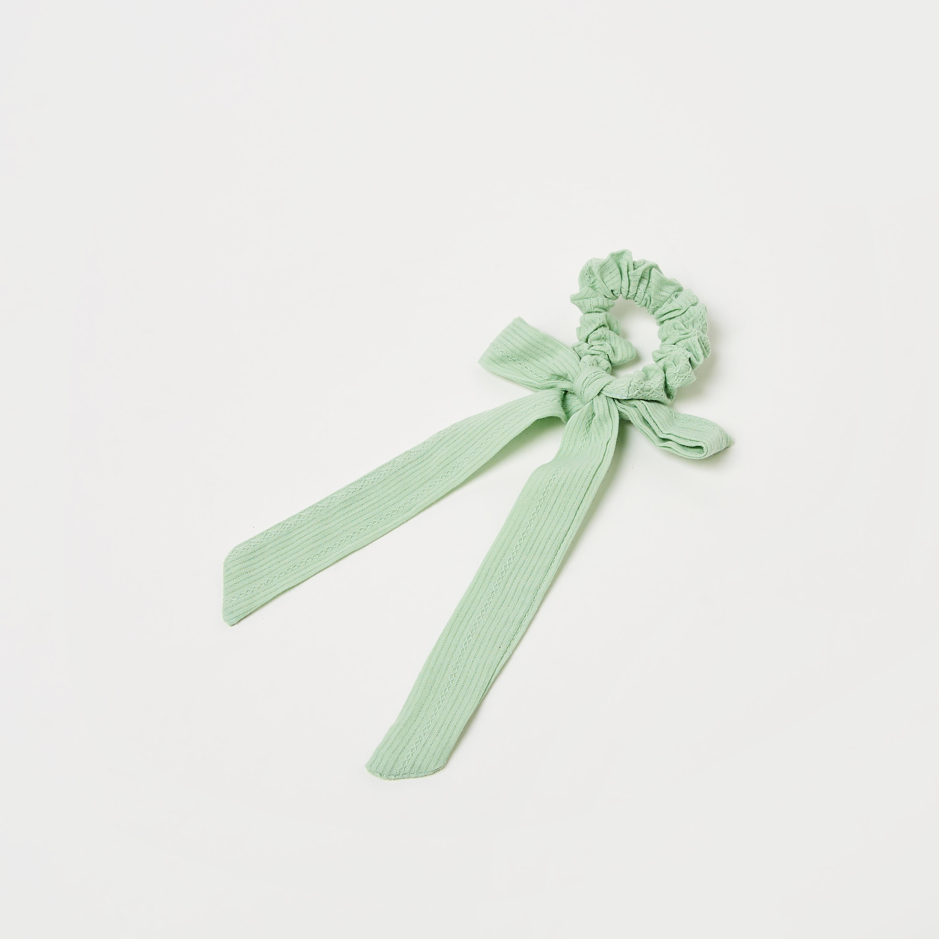 Charmz Bow Accent Scarf Hair Scrunchie - Set of 2-baby-girls-accessories-hairaccessories-image-2