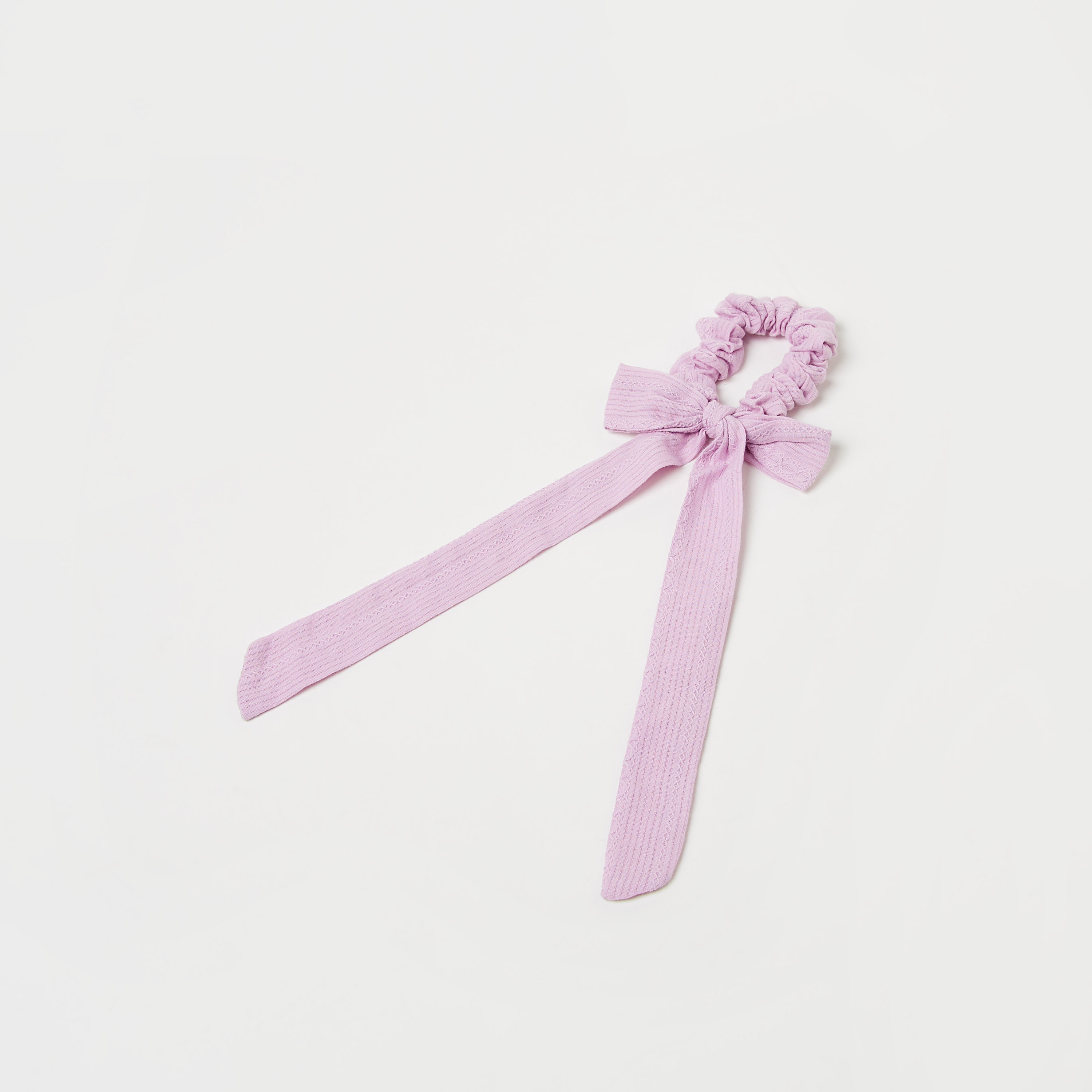 Charmz Bow Accent Scarf Hair Scrunchie - Set of 2-baby-girls-accessories-hairaccessories-image-3