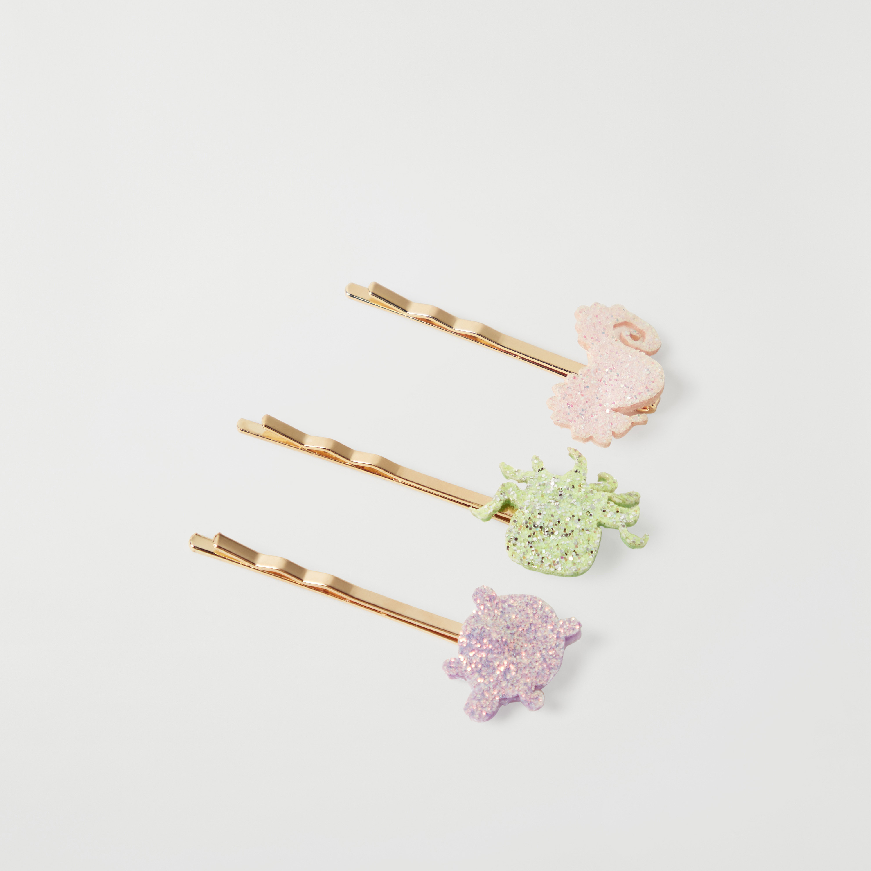 مشابك شعر مزيّنة من تشارمز - طقم من 3 قطع-baby-girls-accessories-hairaccessories-image-1