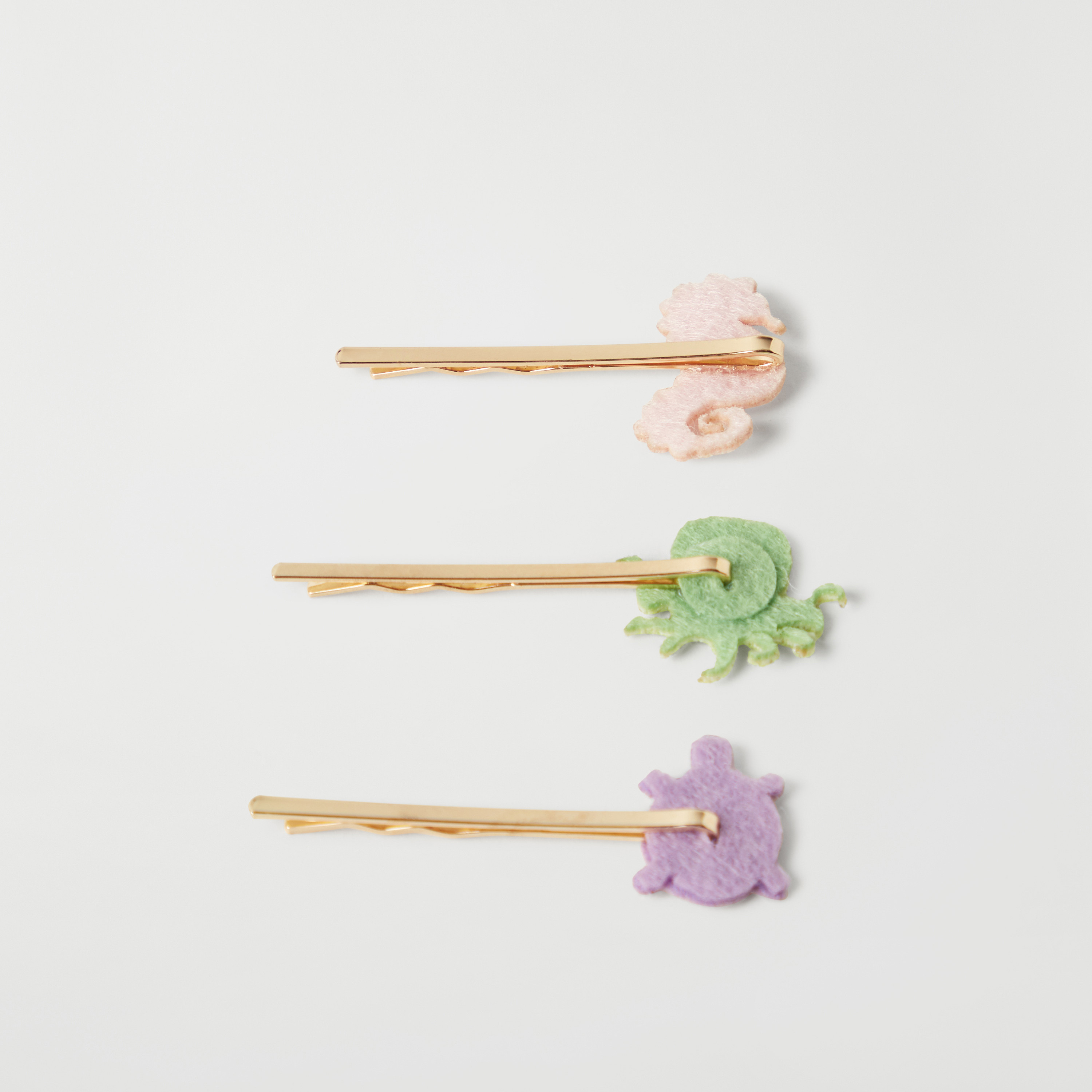 مشابك شعر مزيّنة من تشارمز - طقم من 3 قطع-baby-girls-accessories-hairaccessories-image-2