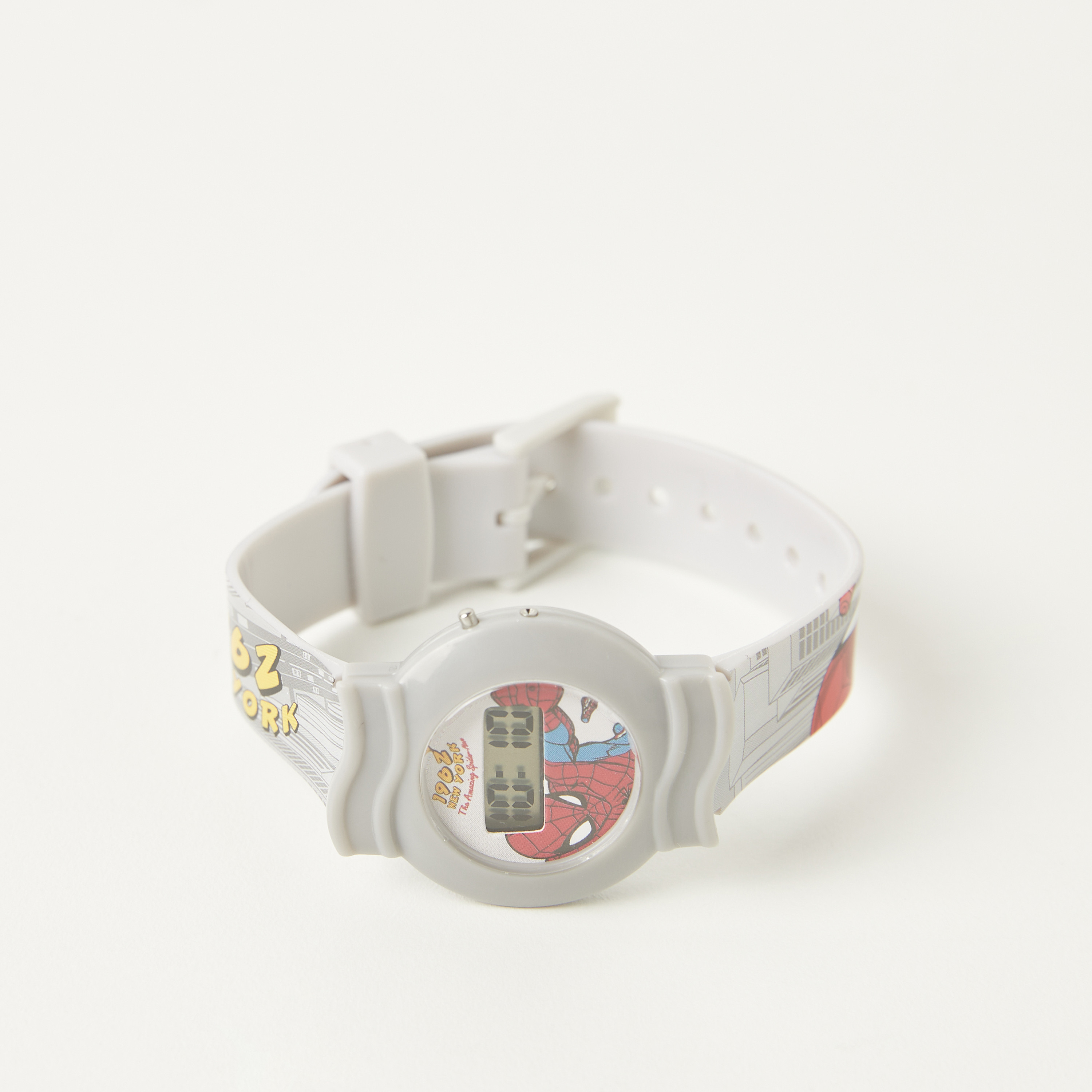 ساعة يد رقمية بطبعات سبايدر مان-boys-accessories-watches-image-4