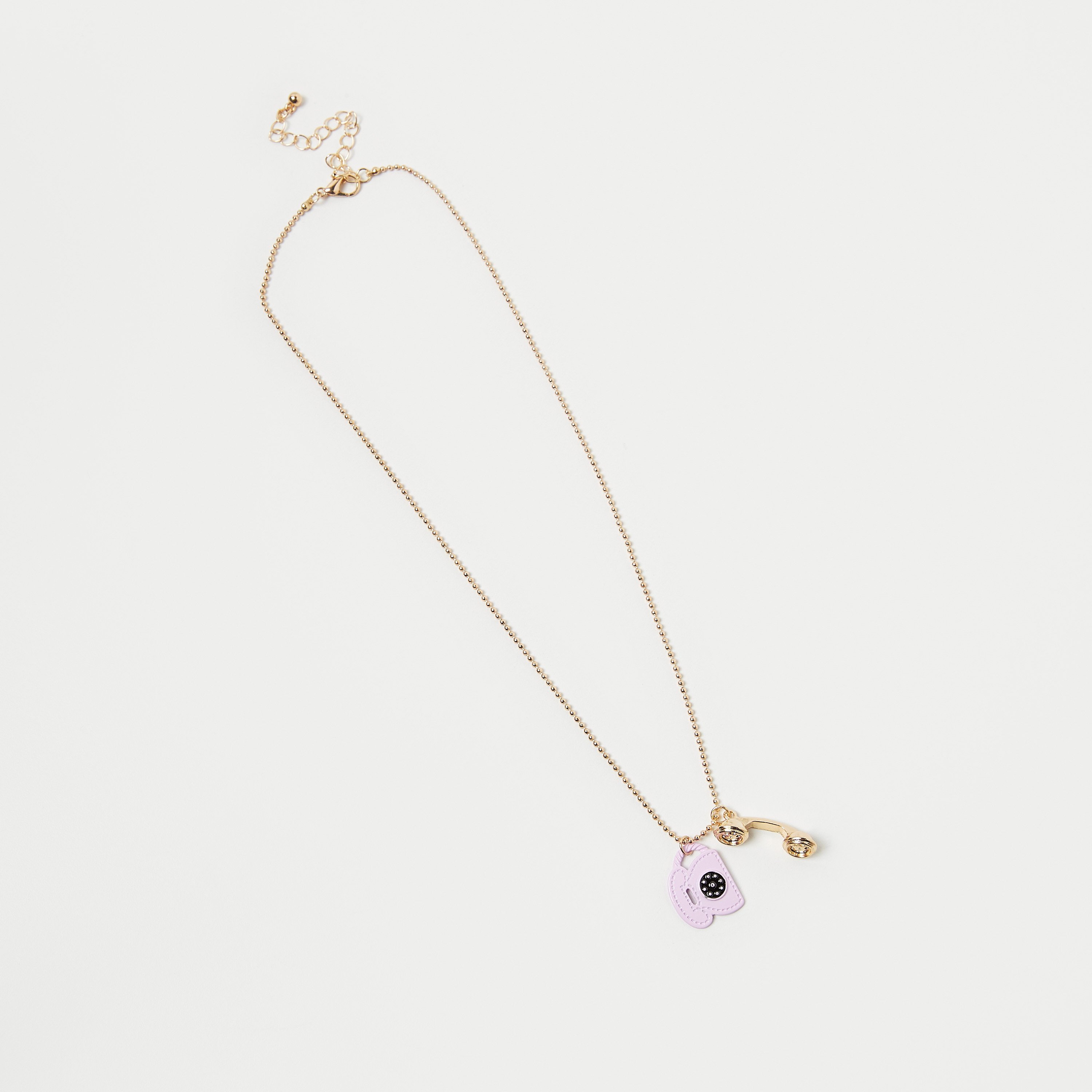 عقد بدلاية هاتف وبمشبك إغلاق من تشارمز-girls-accessories-jewellery-image-1
