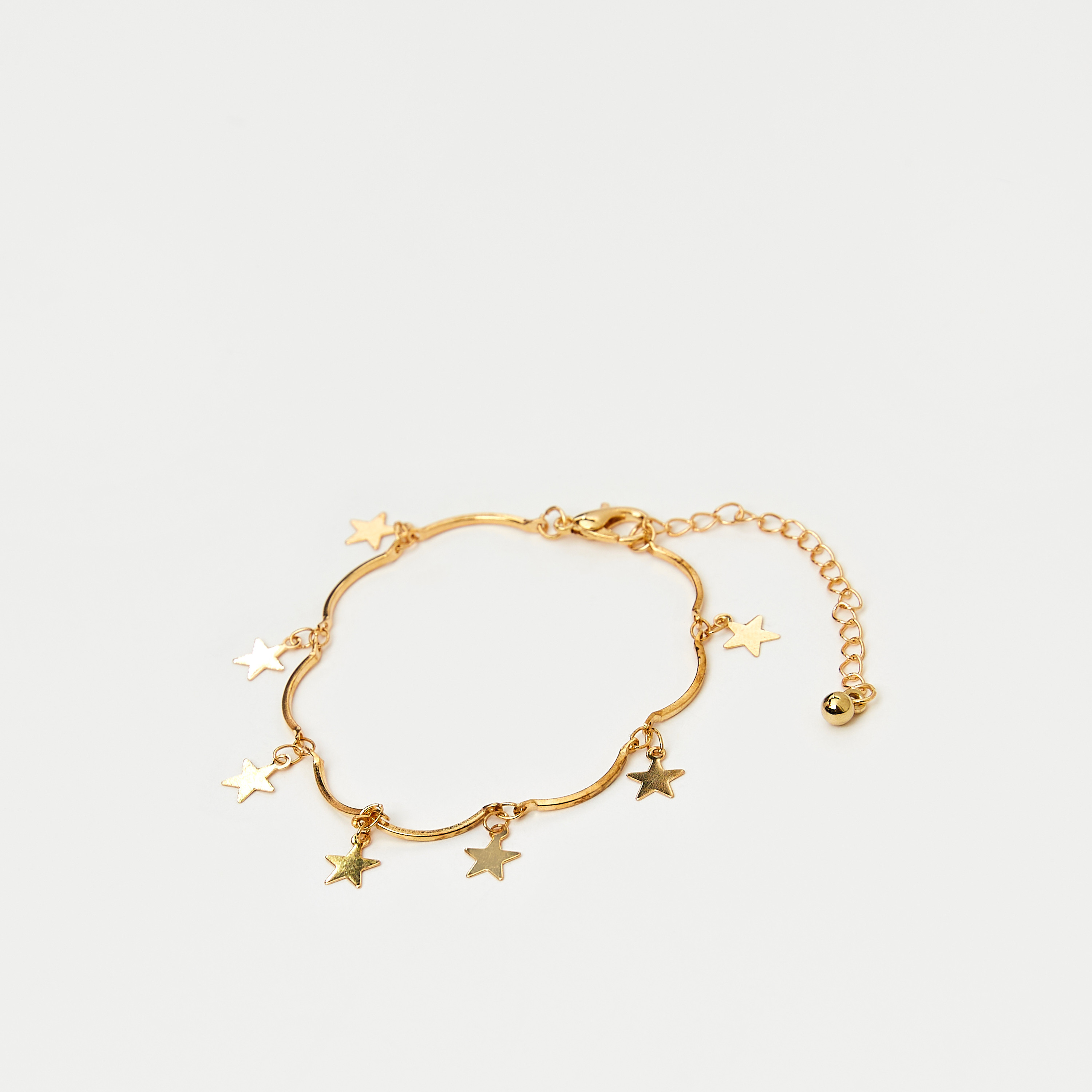 سوار بتفاصيل نجوم بمشبك إغلاق من تشارمز-girls-accessories-jewellery-image-1