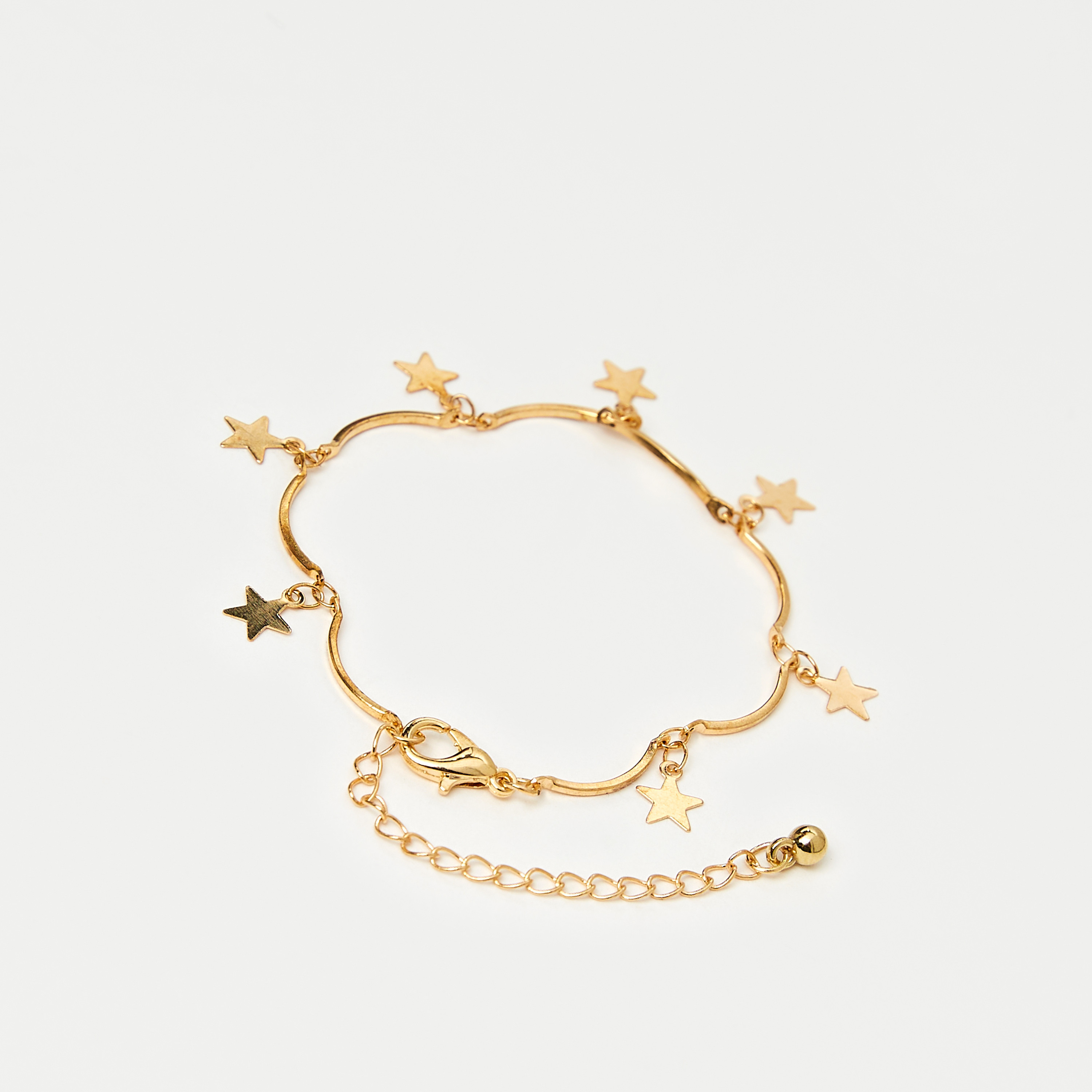 سوار بتفاصيل نجوم بمشبك إغلاق من تشارمز-girls-accessories-jewellery-image-2