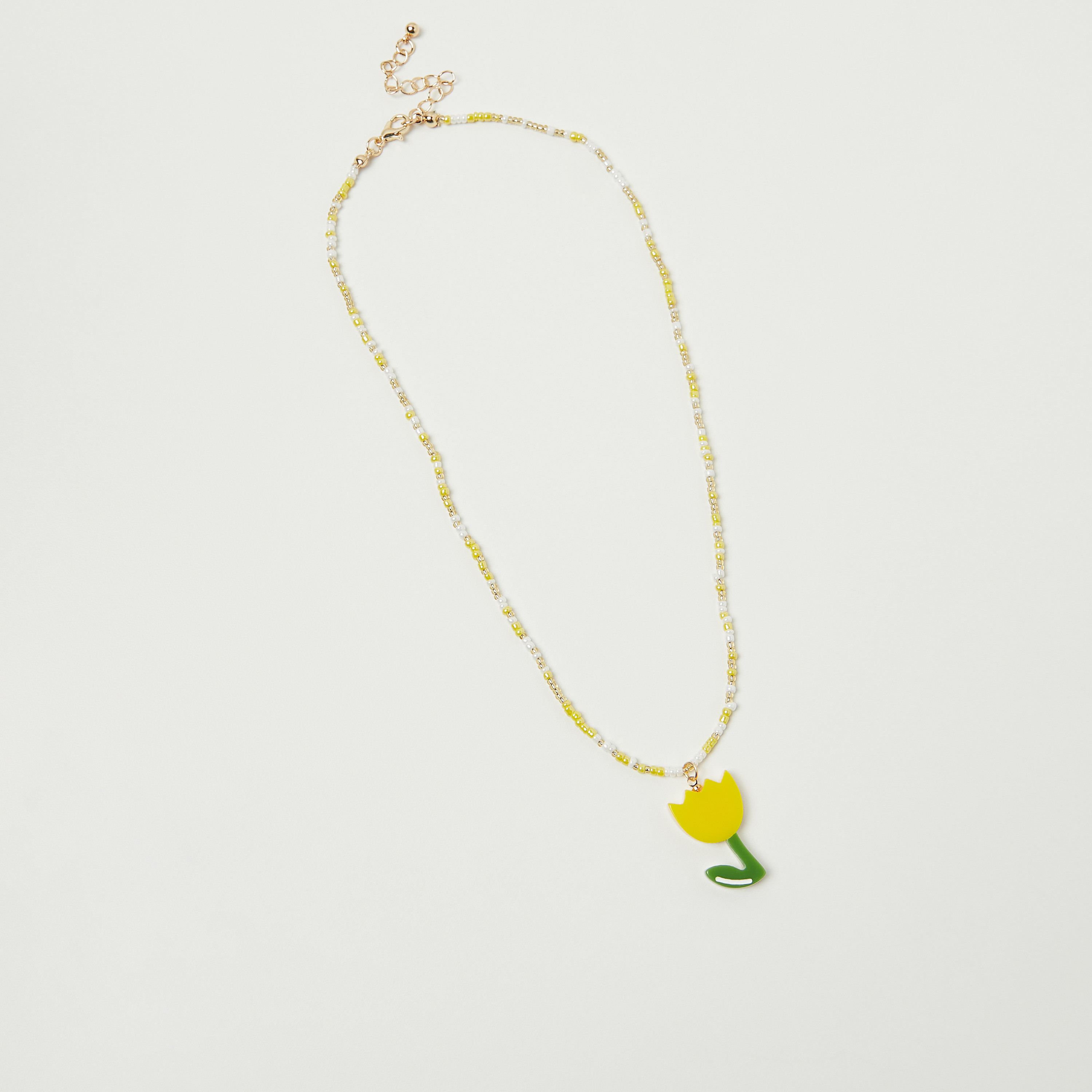 عقد بدلاية زهرة مزينة ومشبك إغلاق من تشارمز-girls-accessories-jewellery-image-1