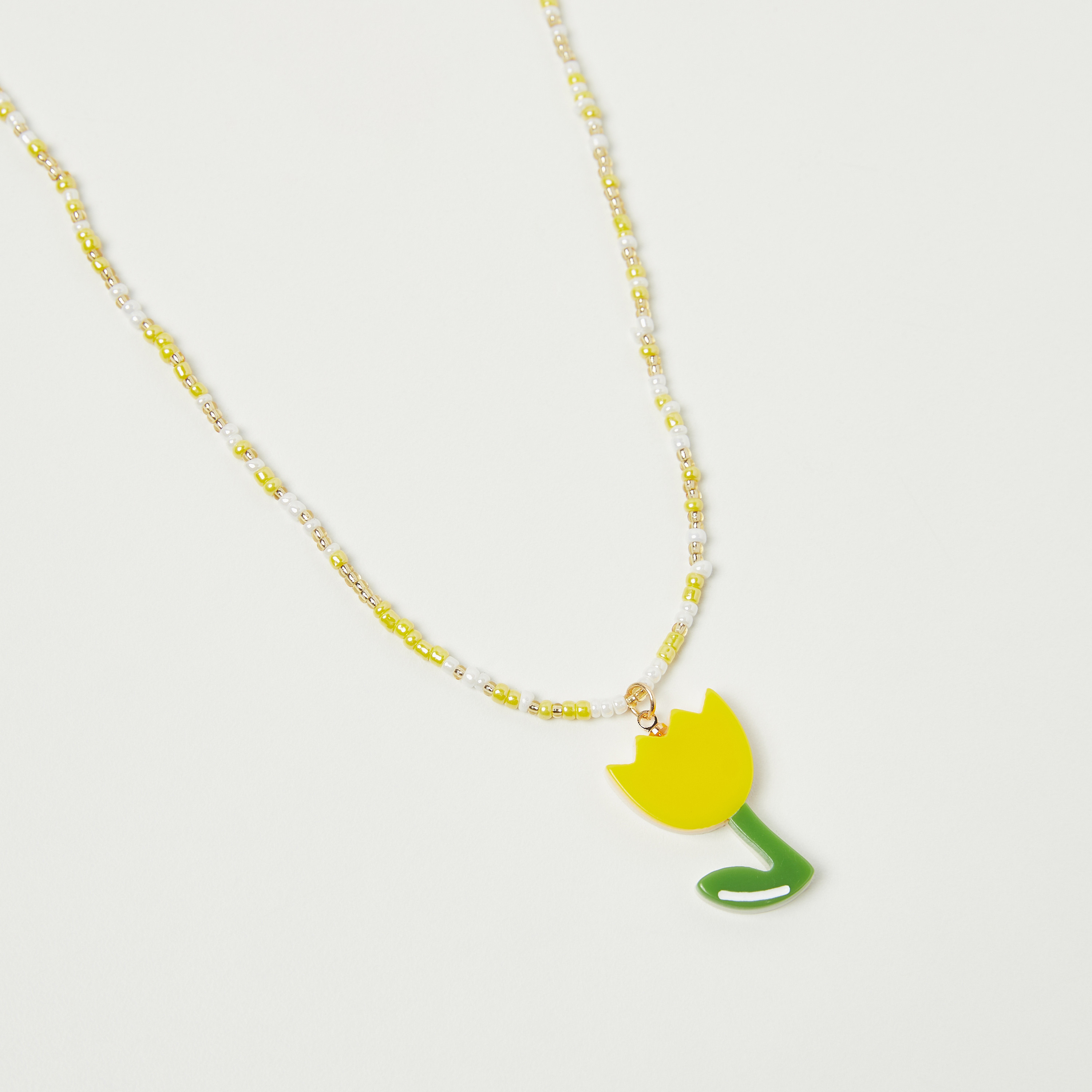 عقد بدلاية زهرة مزينة ومشبك إغلاق من تشارمز-girls-accessories-jewellery-image-2
