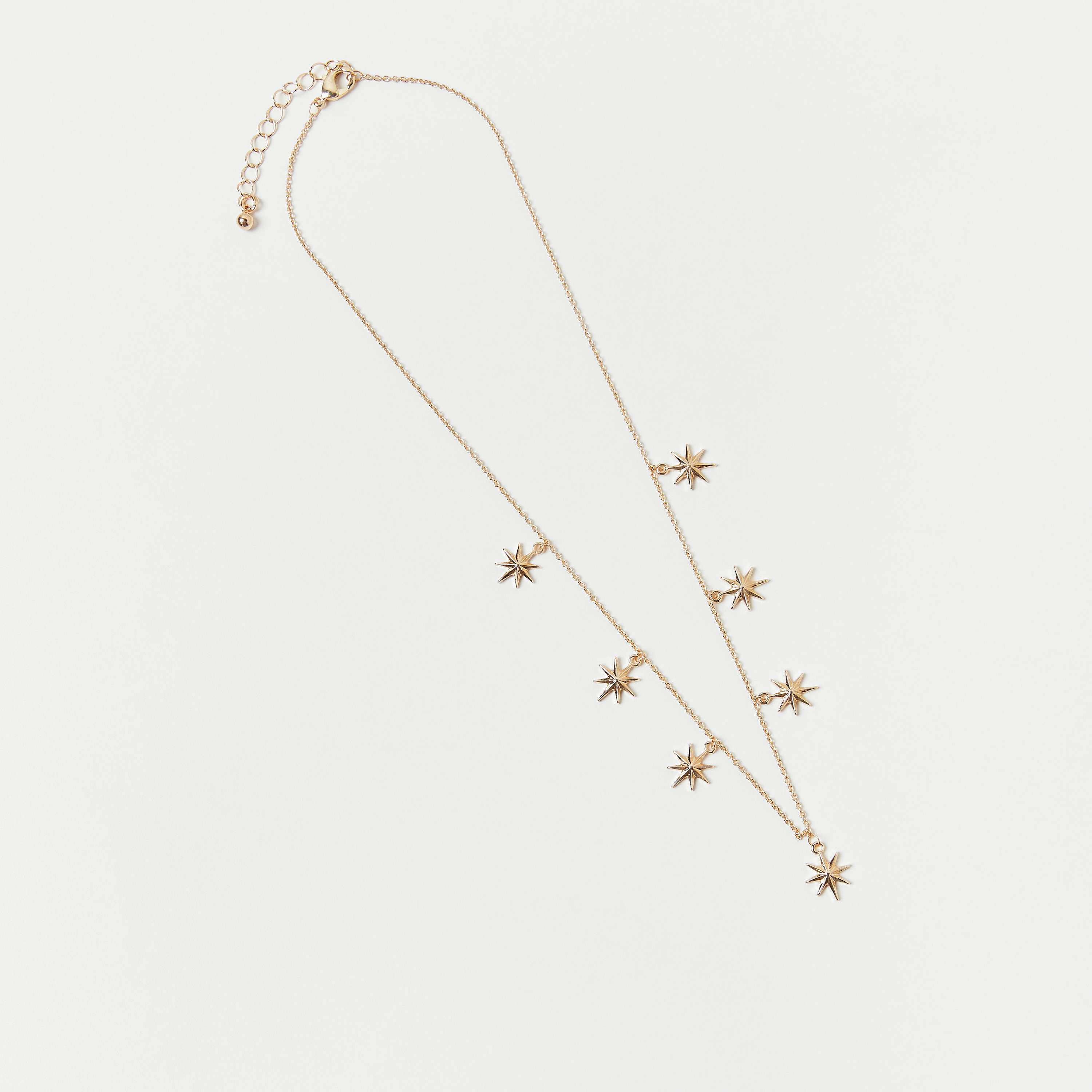 Charmz Star Embellished Necklace with Lobster Clasp-girls-accessories-jewellery-image-1