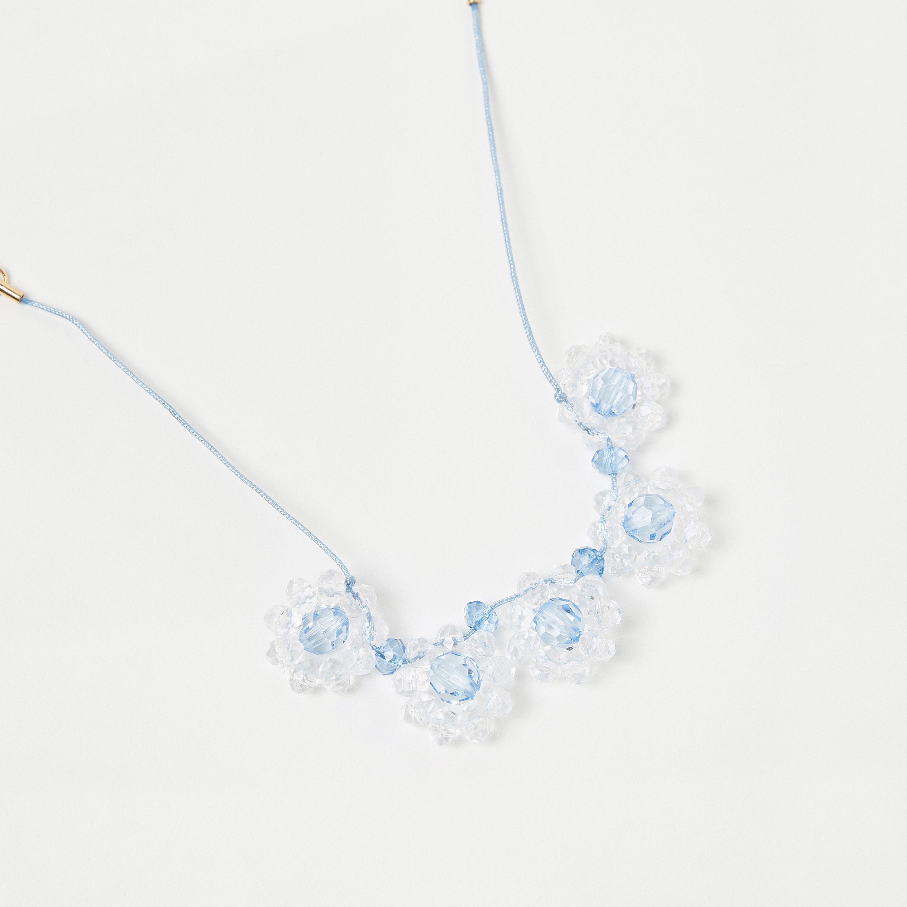 Charmz Flower Pendant Necklace with Lobster Clasp-girls-accessories-jewellery-image-2