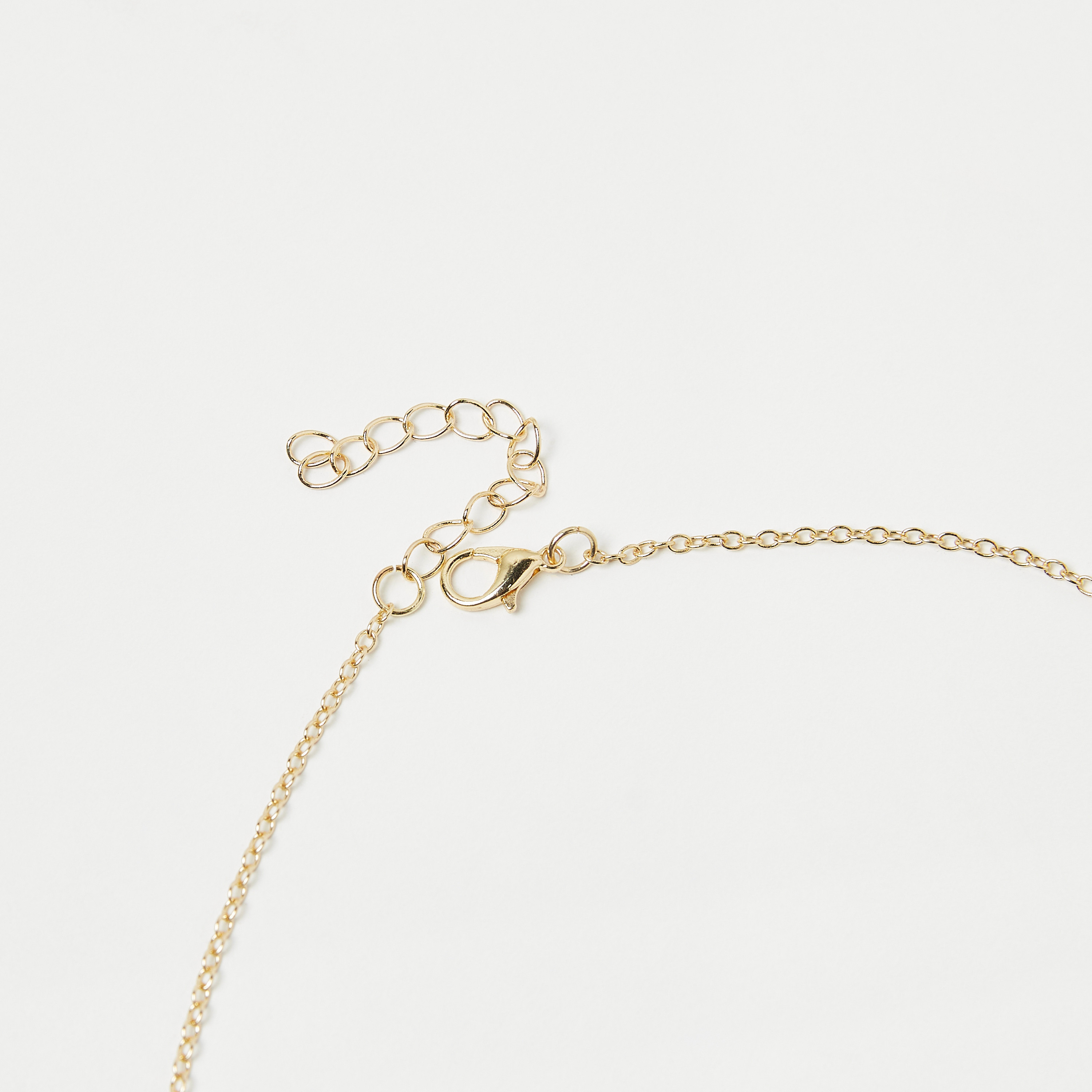 Charmz Flower Pendant Necklace with Lobster Clasp-girls-accessories-jewellery-image-3