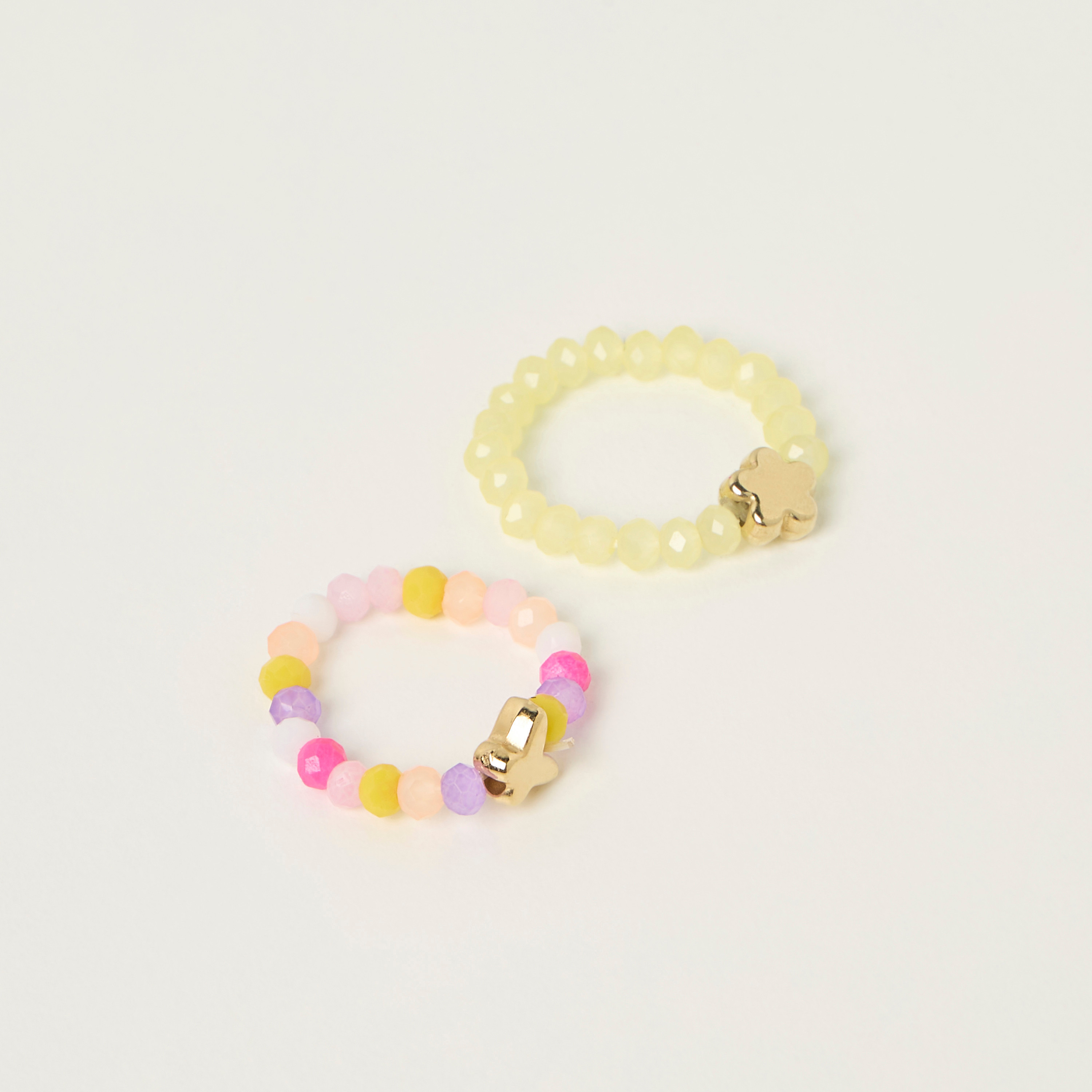 خواتم مزينة بالخرز من تشارمز - طقم من قطعتين-girls-accessories-jewellery-image-1