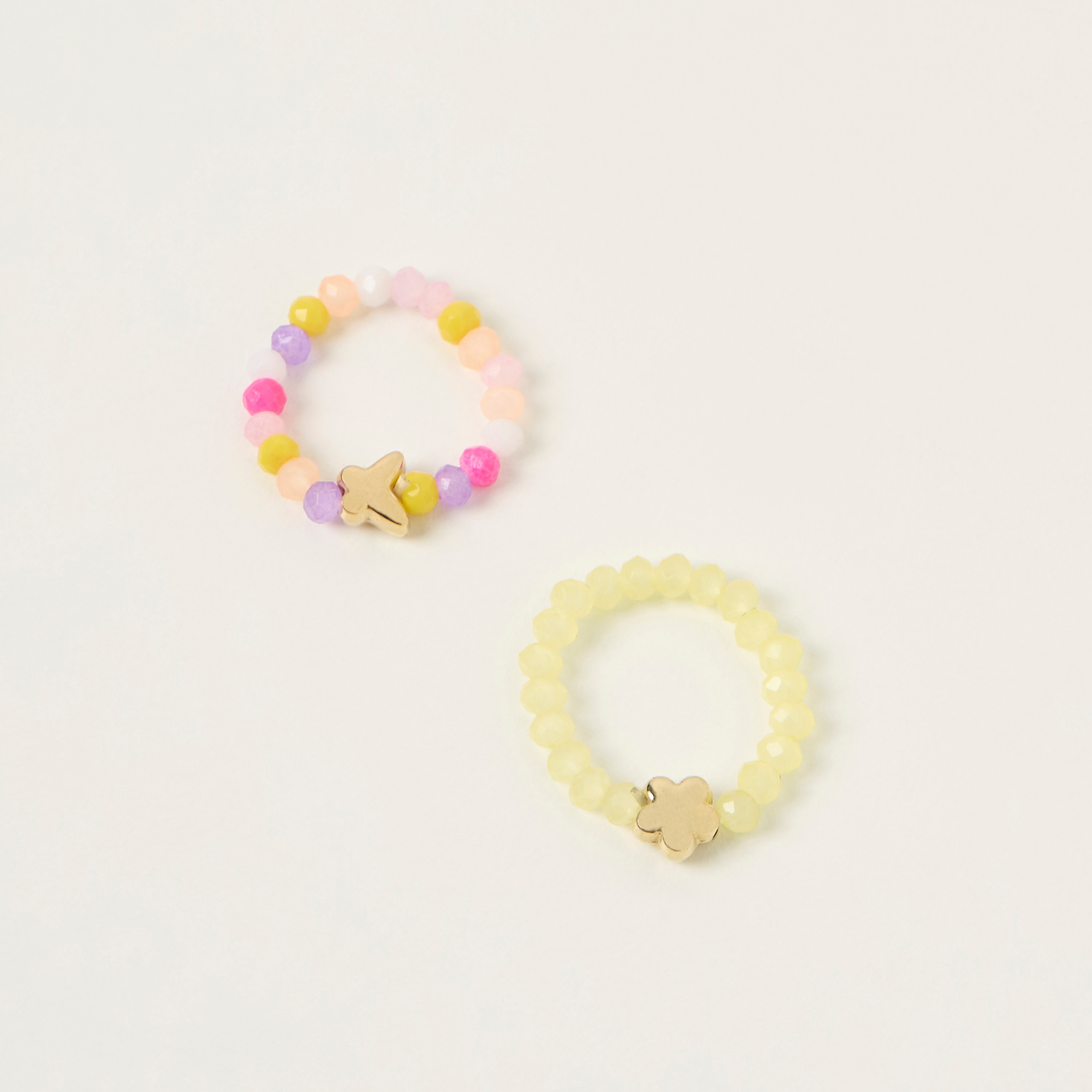 خواتم مزينة بالخرز من تشارمز - طقم من قطعتين-girls-accessories-jewellery-image-2