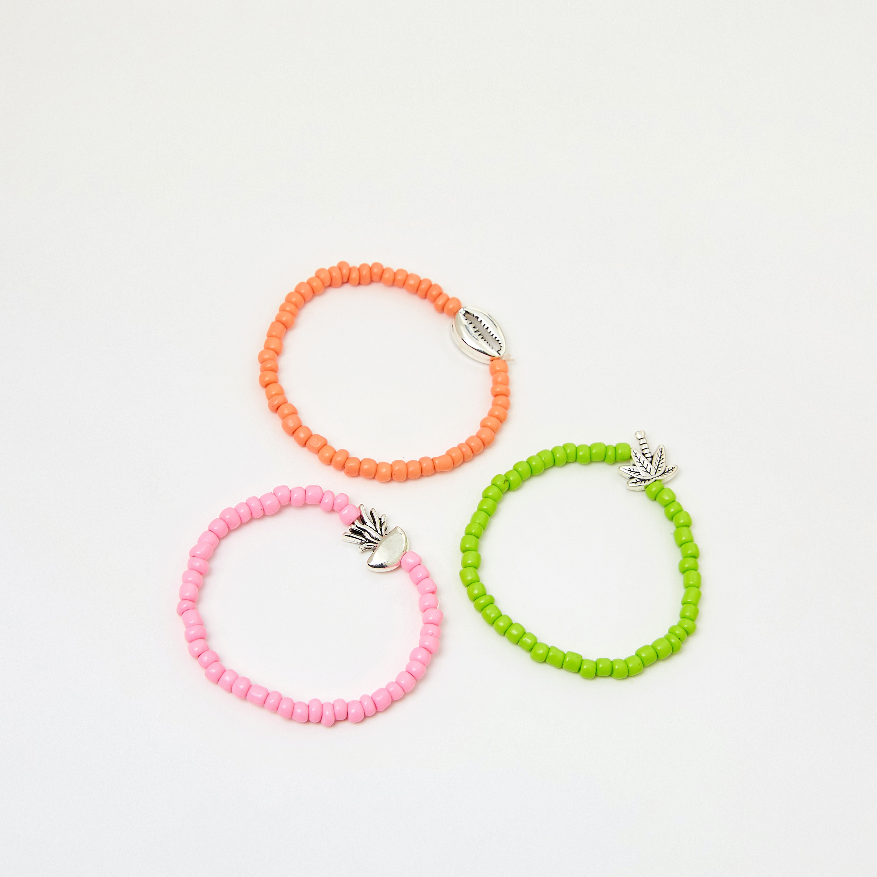 Charmz Beaded Bracelet - Set of 2-girls-accessories-jewellery-image-2