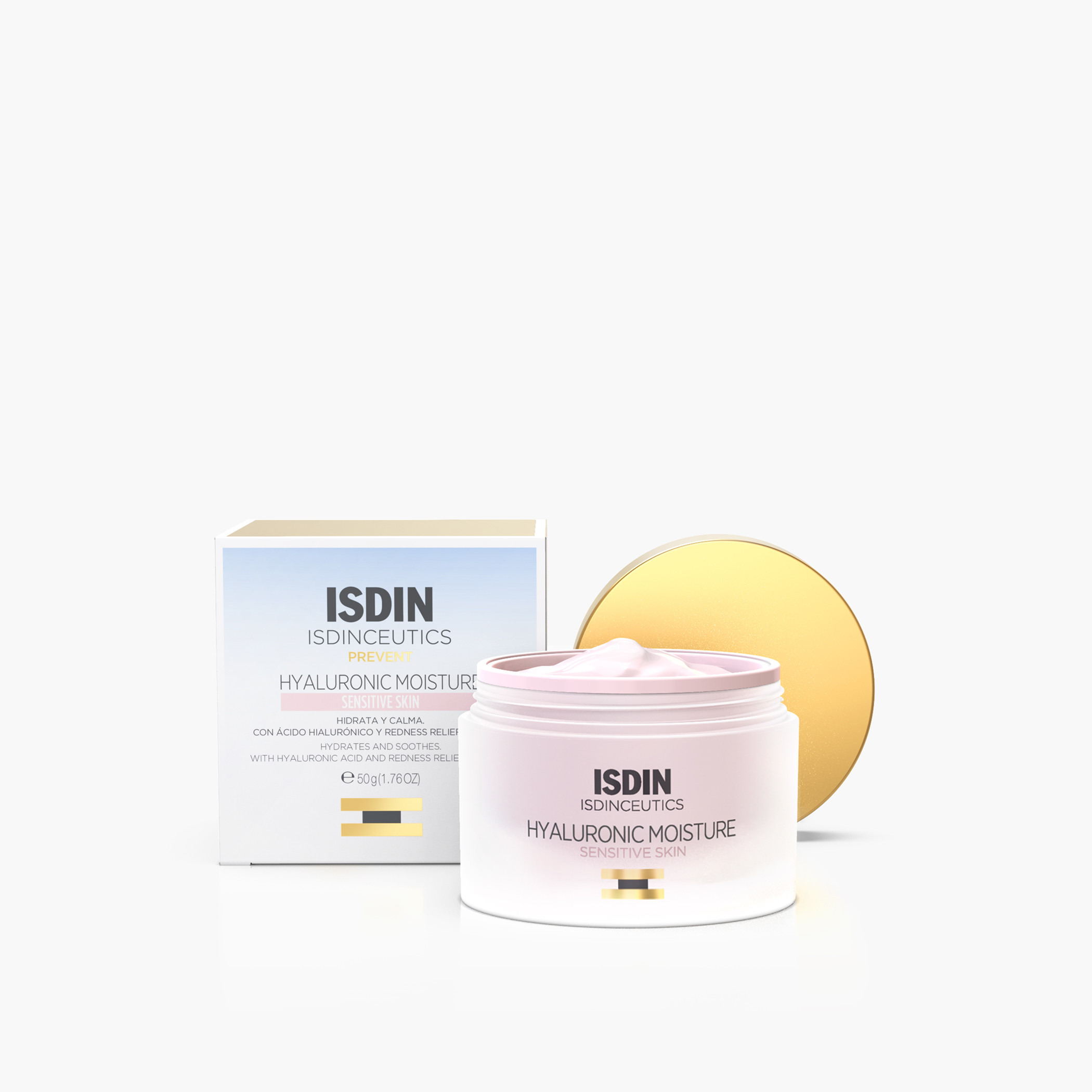 ISDIN Hyaluronic Moisture Cream for Sensitive Skin - 50 ml-beautyandpersonalcare-skin-moisturisers-facemoisturisers-image-1