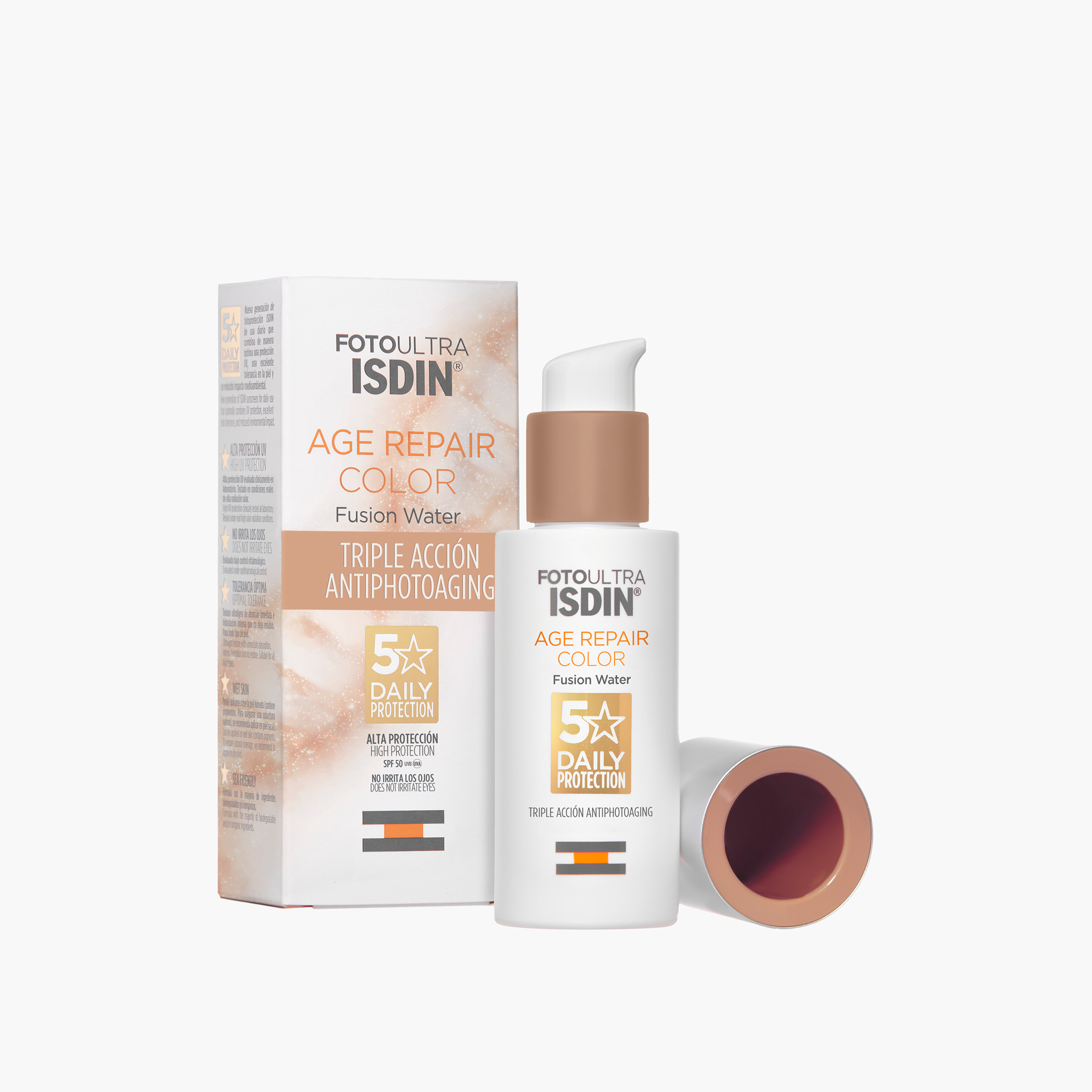 ISDIN FotoUltra Age Repair Color Fusion Water with SPF 50 - 50 ml-beautyandpersonalcare-skin-treatmentsandserums-image-1