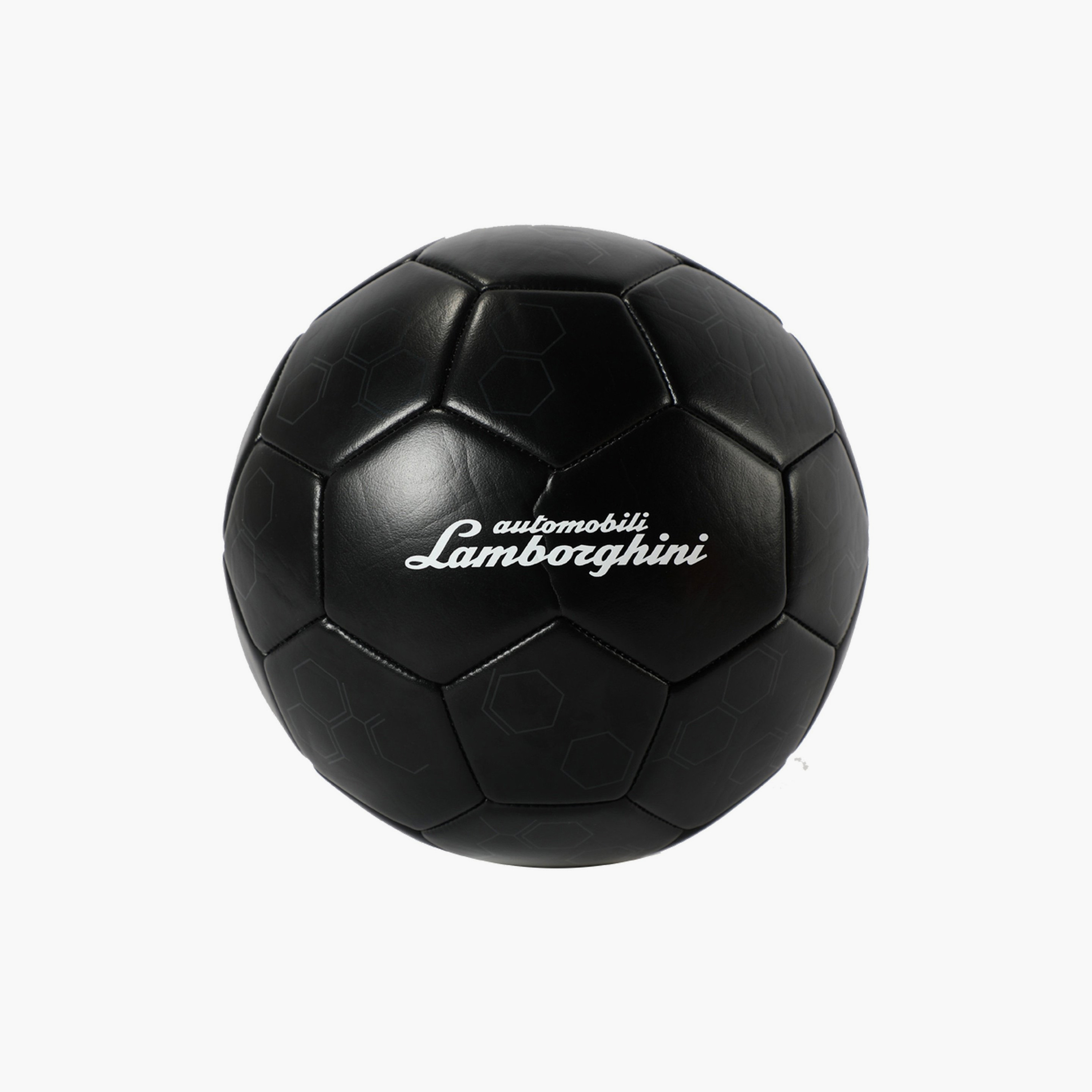 Lamborghini Machine Sewing PVC Soccer Ball - Black - Size 5-toys-outdoor-sports-image-2