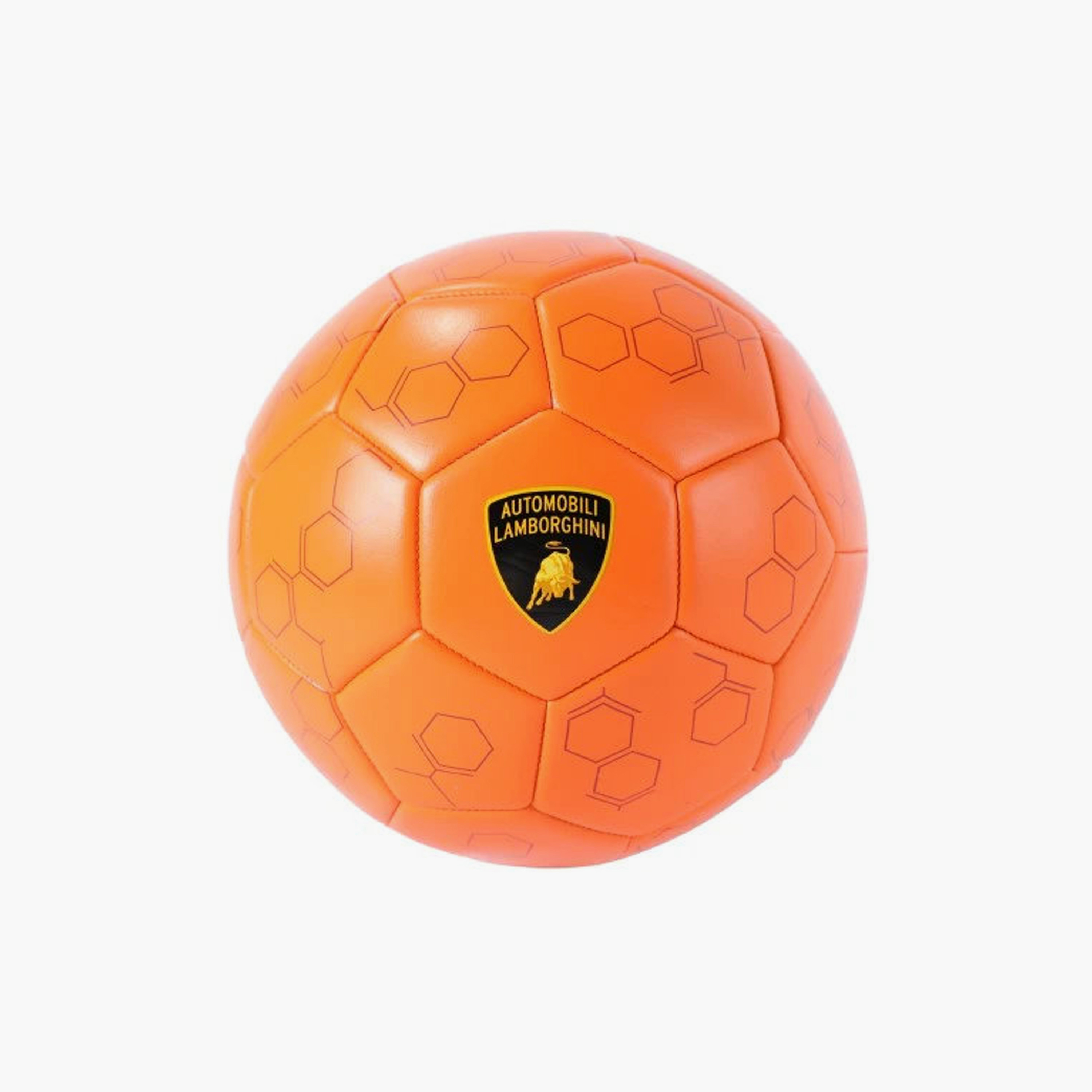Lamborghini Machine Sewing PVC Soccer Ball - Orange - Size 5-toys-outdoor-sports-image-1