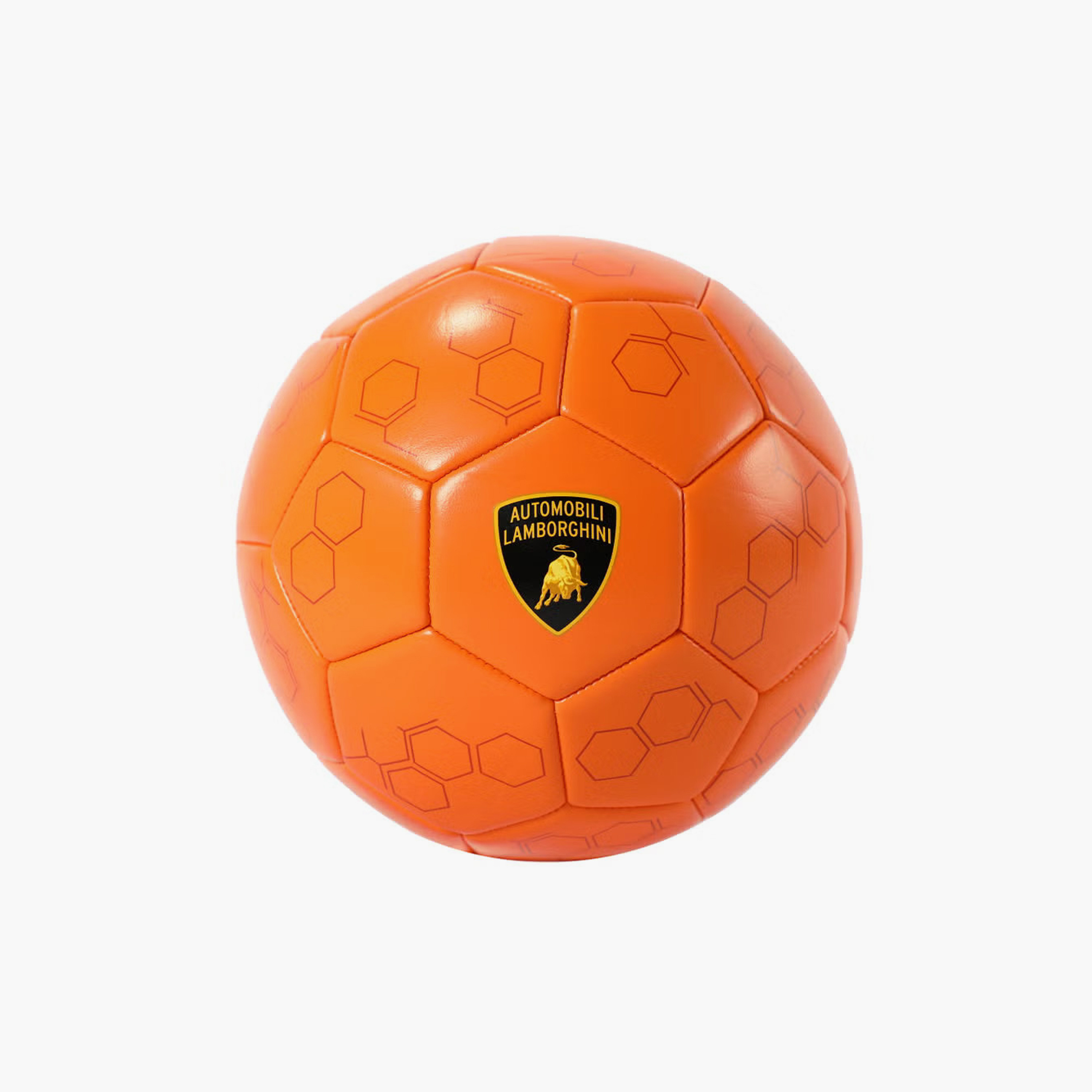 Lamborghini Metallic PVC Soccer Ball - Orange - Size 5-toys-outdoor-sports-image-2
