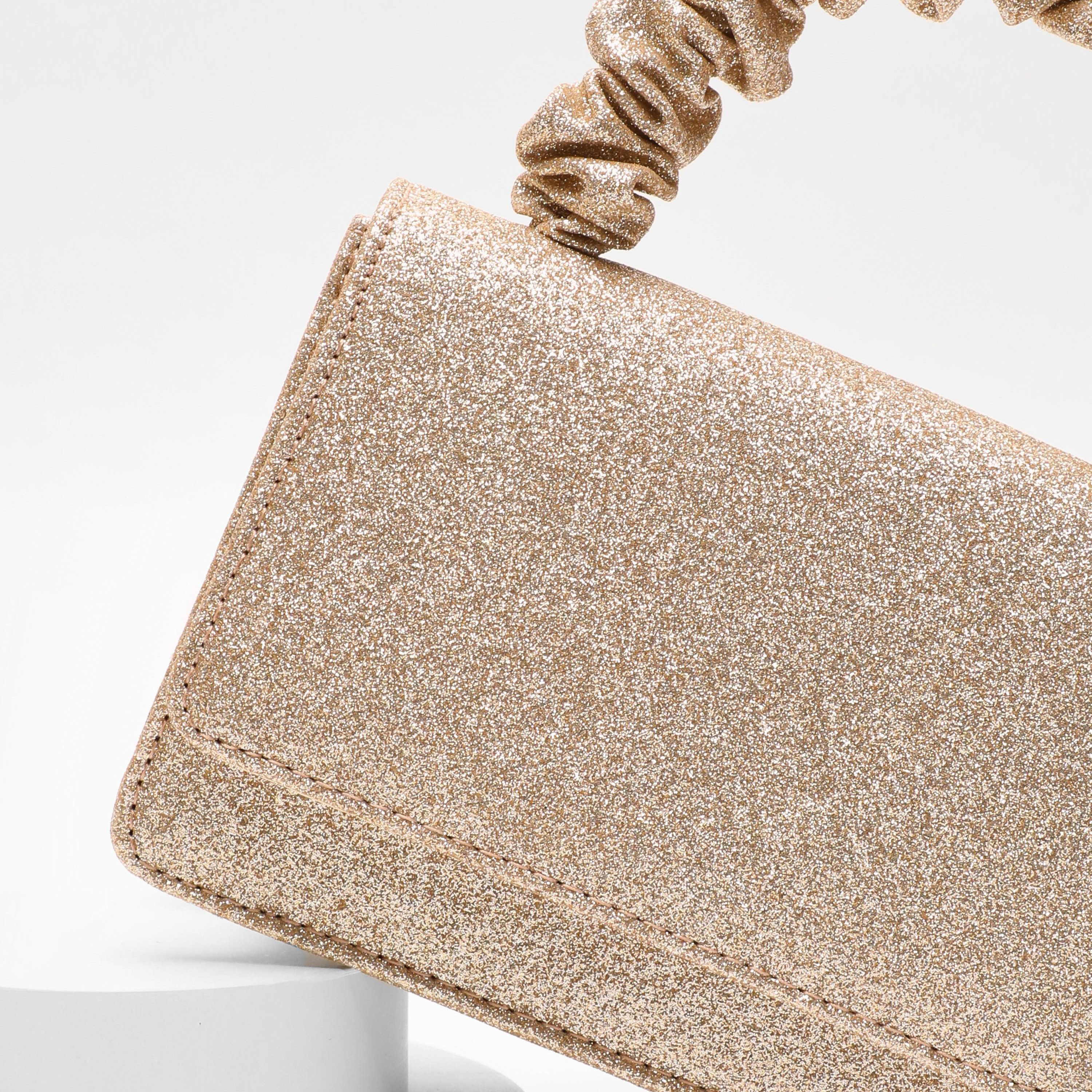 Plain gold clearance clutch bag