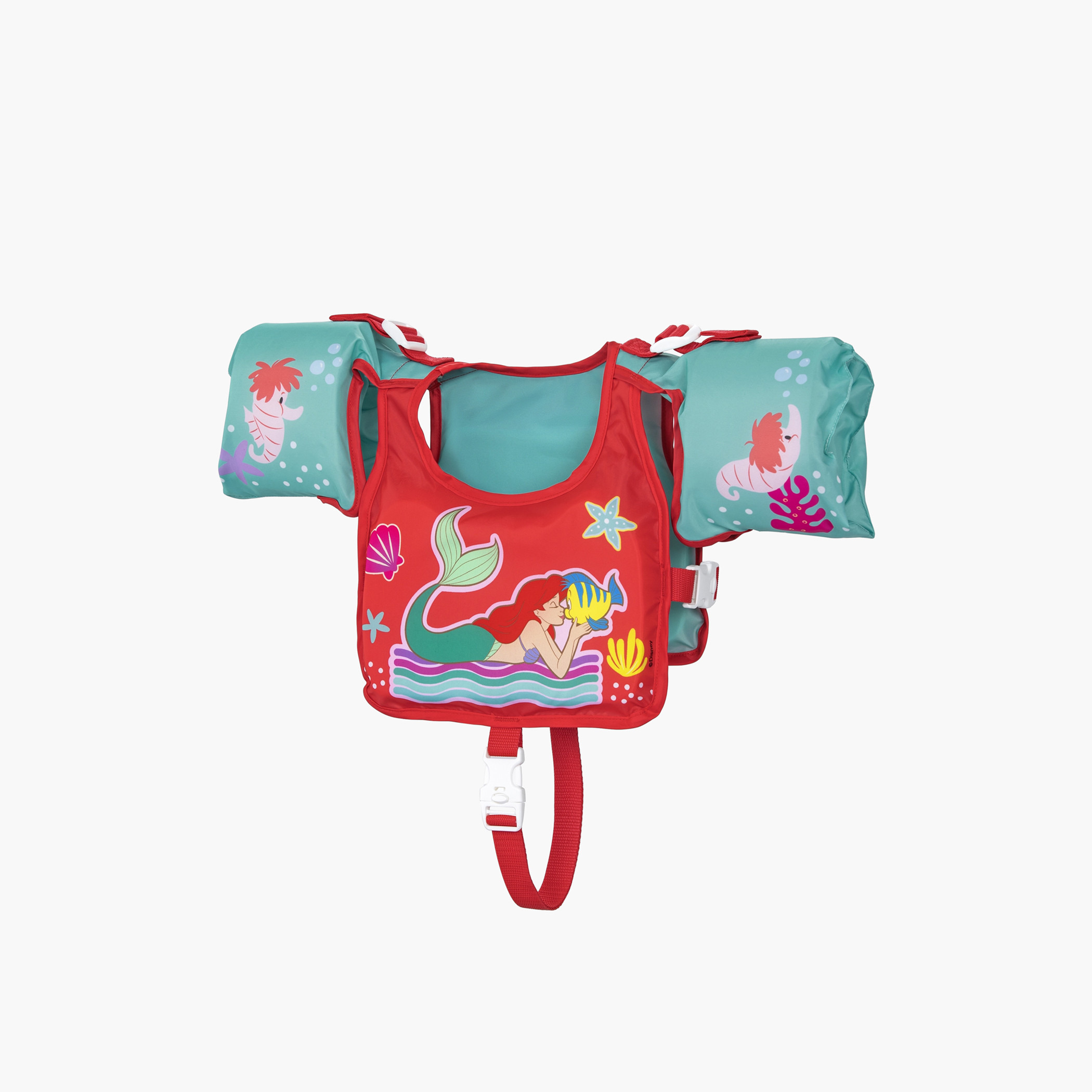 Bestway The Little Mermaid Print Swim Vest-sports-girls-clothing-swimwear-image-2