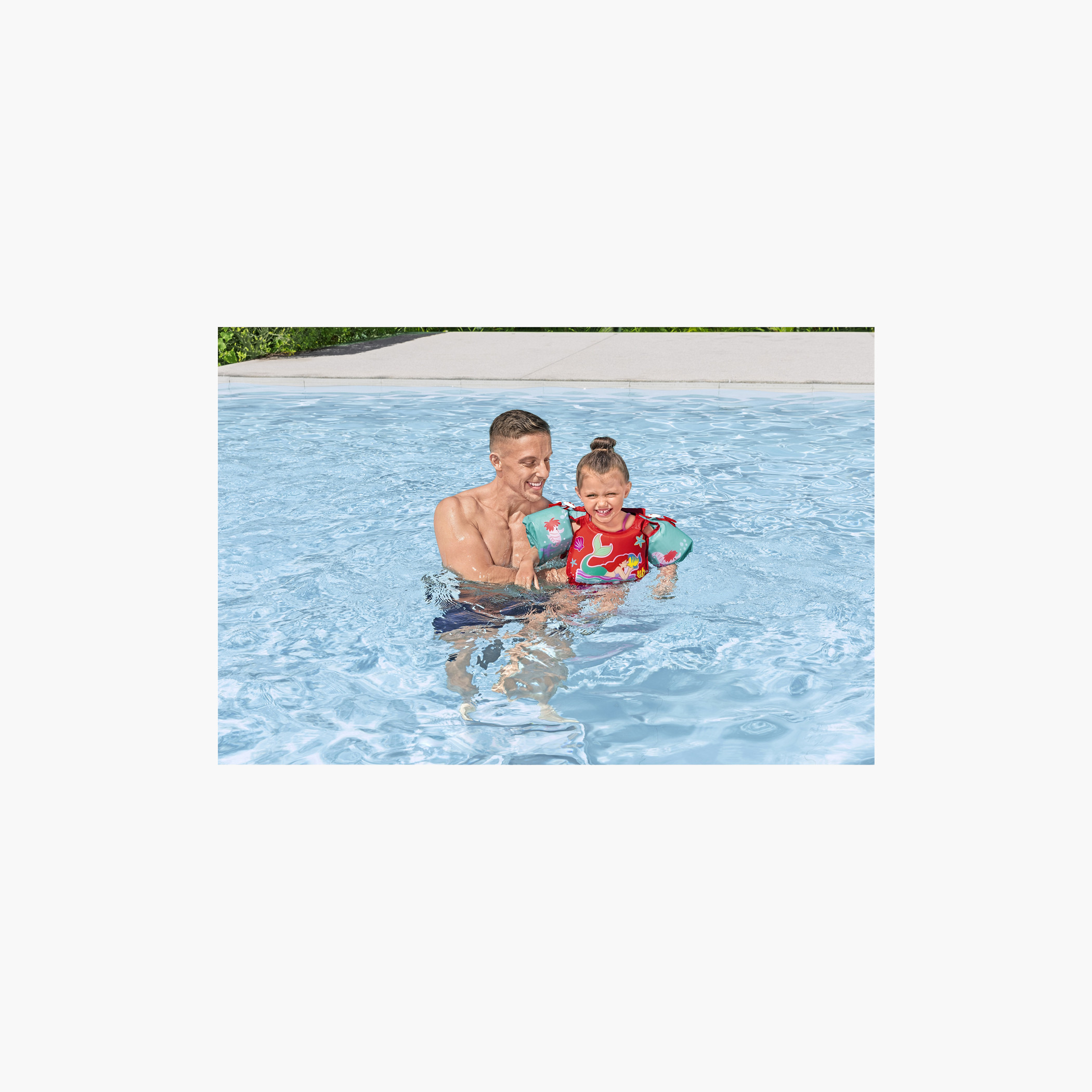 Bestway The Little Mermaid Print Swim Vest-sports-girls-clothing-swimwear-image-4